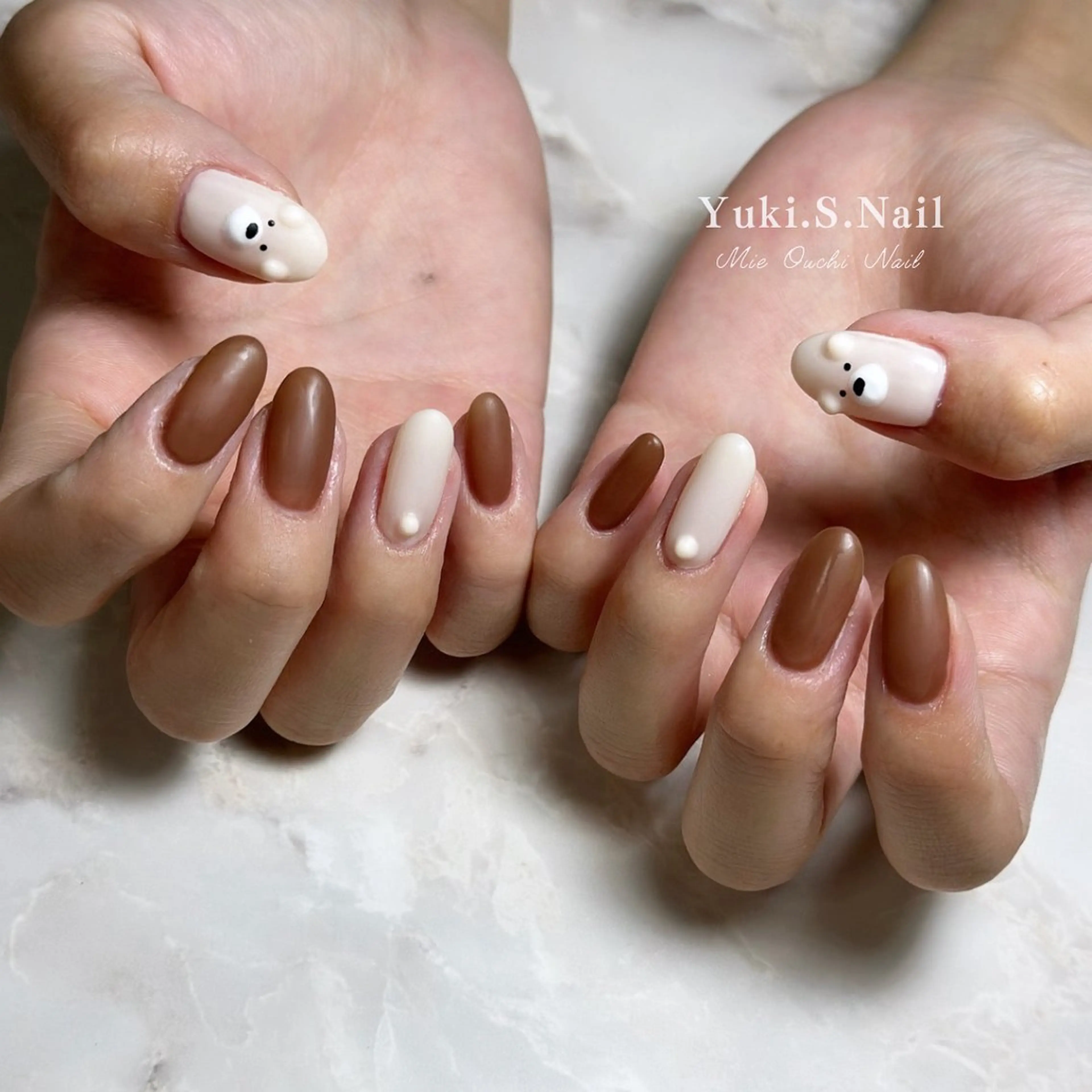 ショート ハンドネイル Yuki S.Nailのネイルデザイン