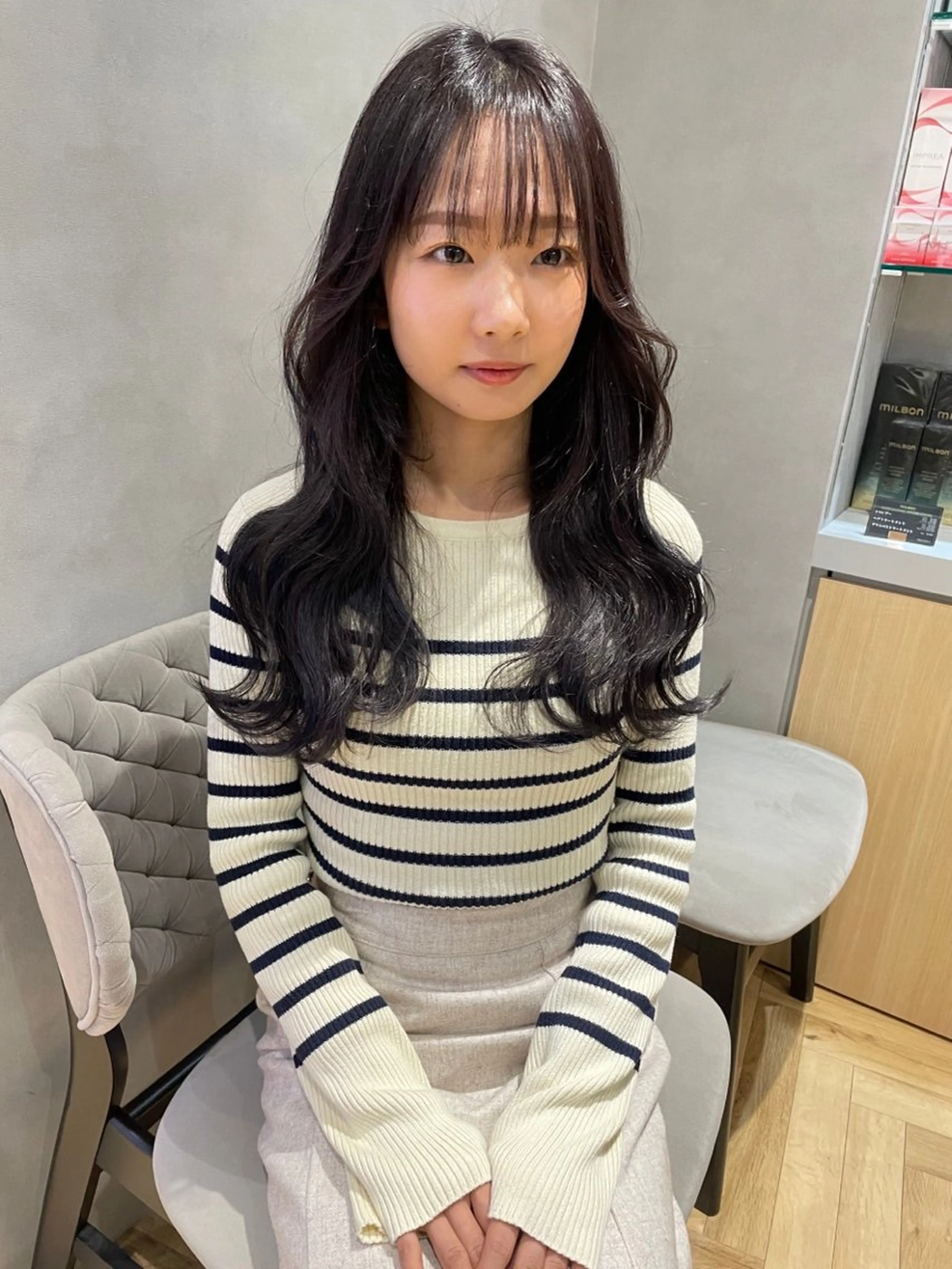 ロング カラー 木村 泰晟のヘアスタイル