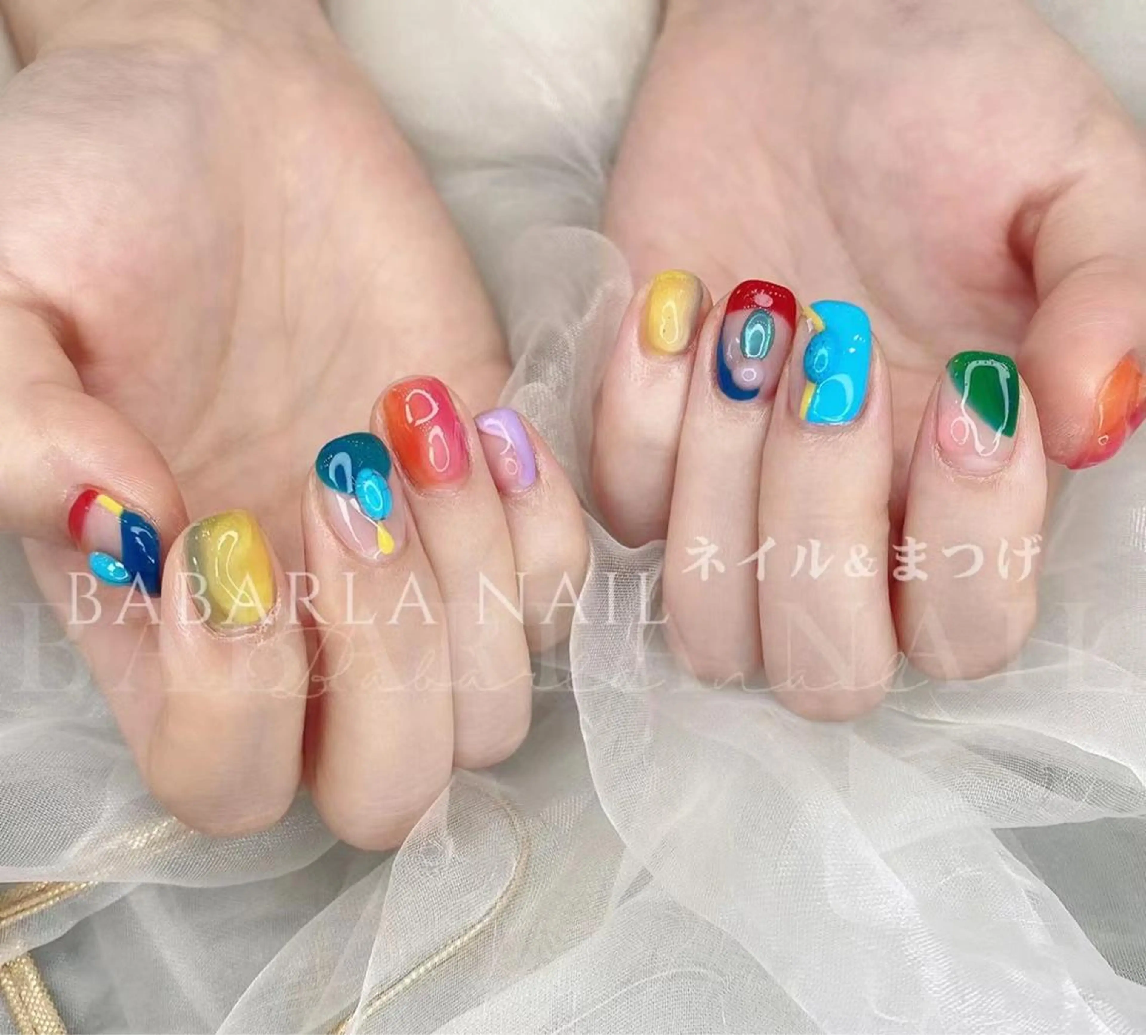 ネイル アートネイル ニュアンスネイル Babarla Nailのネイルデザイン