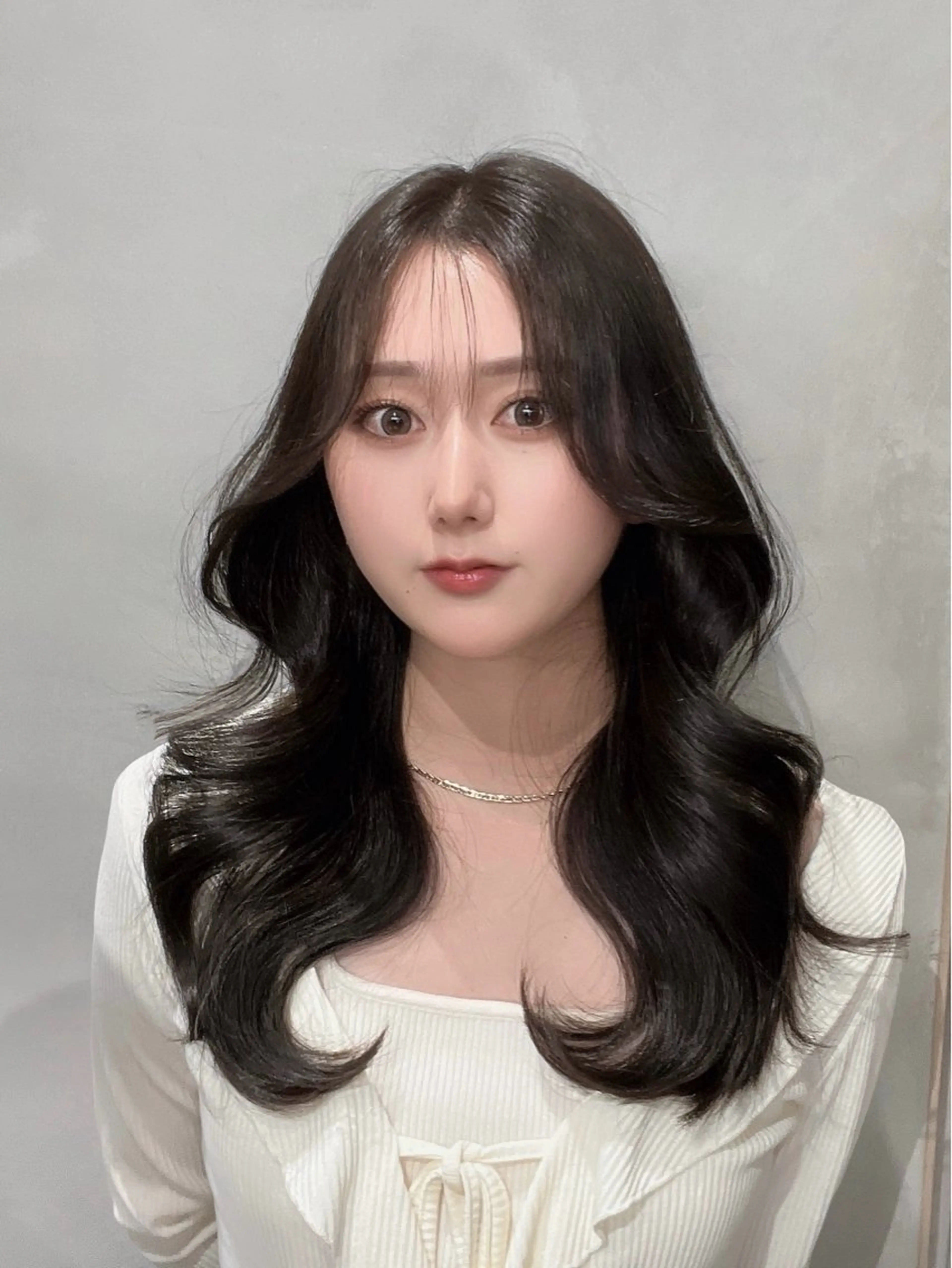 ロング トリートメント 韓国ヘア 🇰🇷 natsukiのヘアスタイル