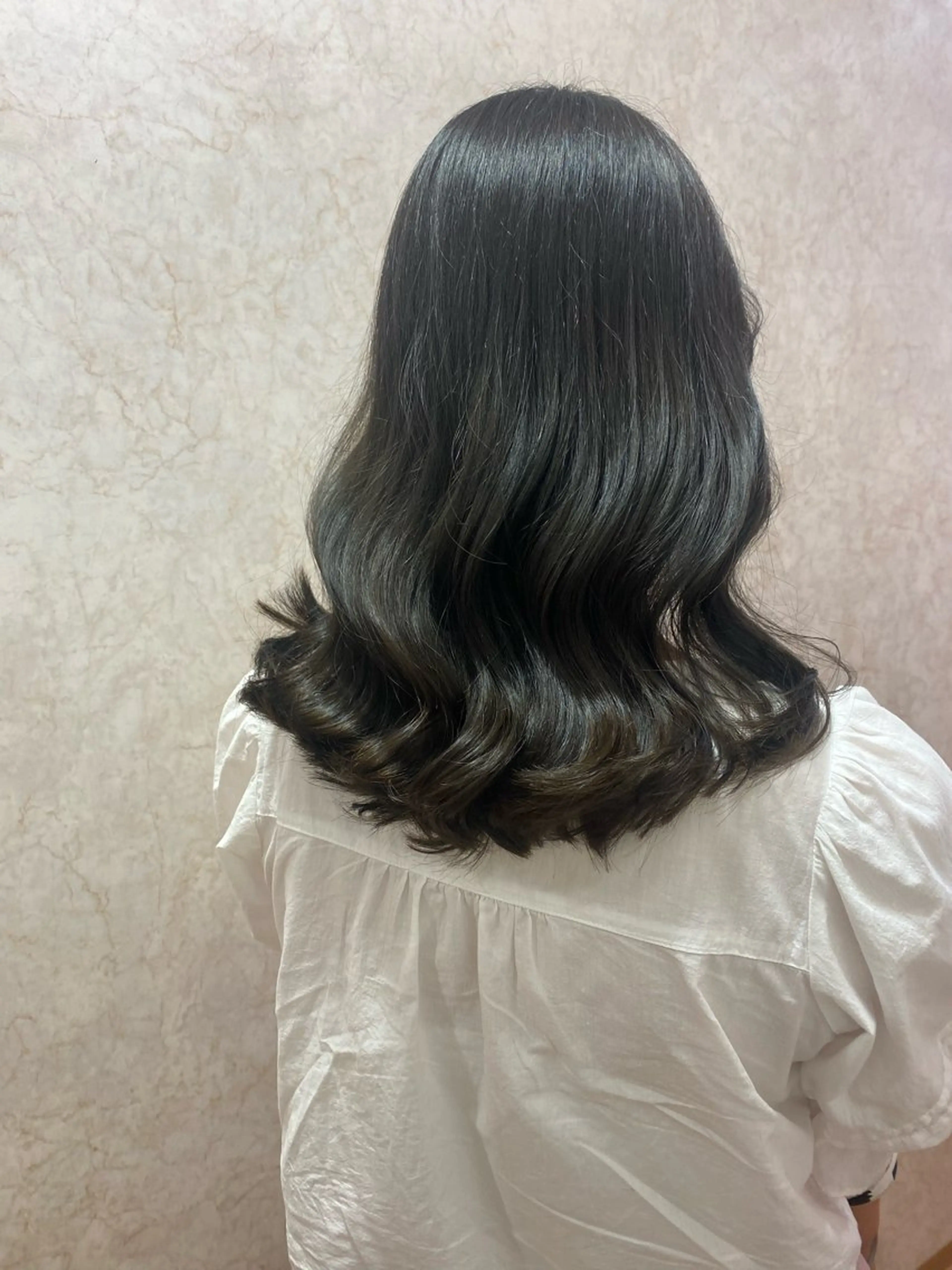 セミロング angelica 🌸ayaka🌸のヘアスタイル
