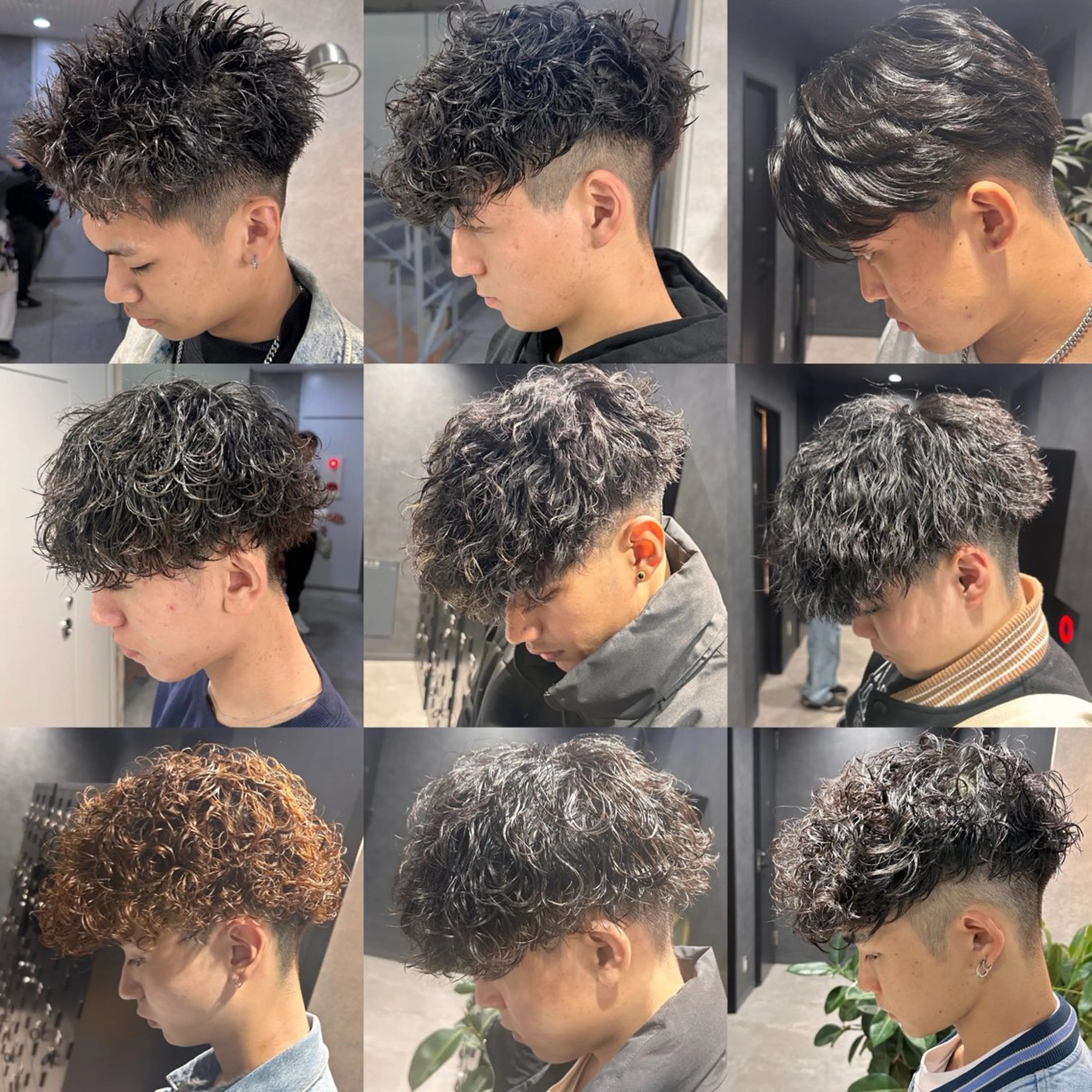 ショート パーマ メンズ 【メンズサロン】 BLUCK 横浜のヘアスタイル