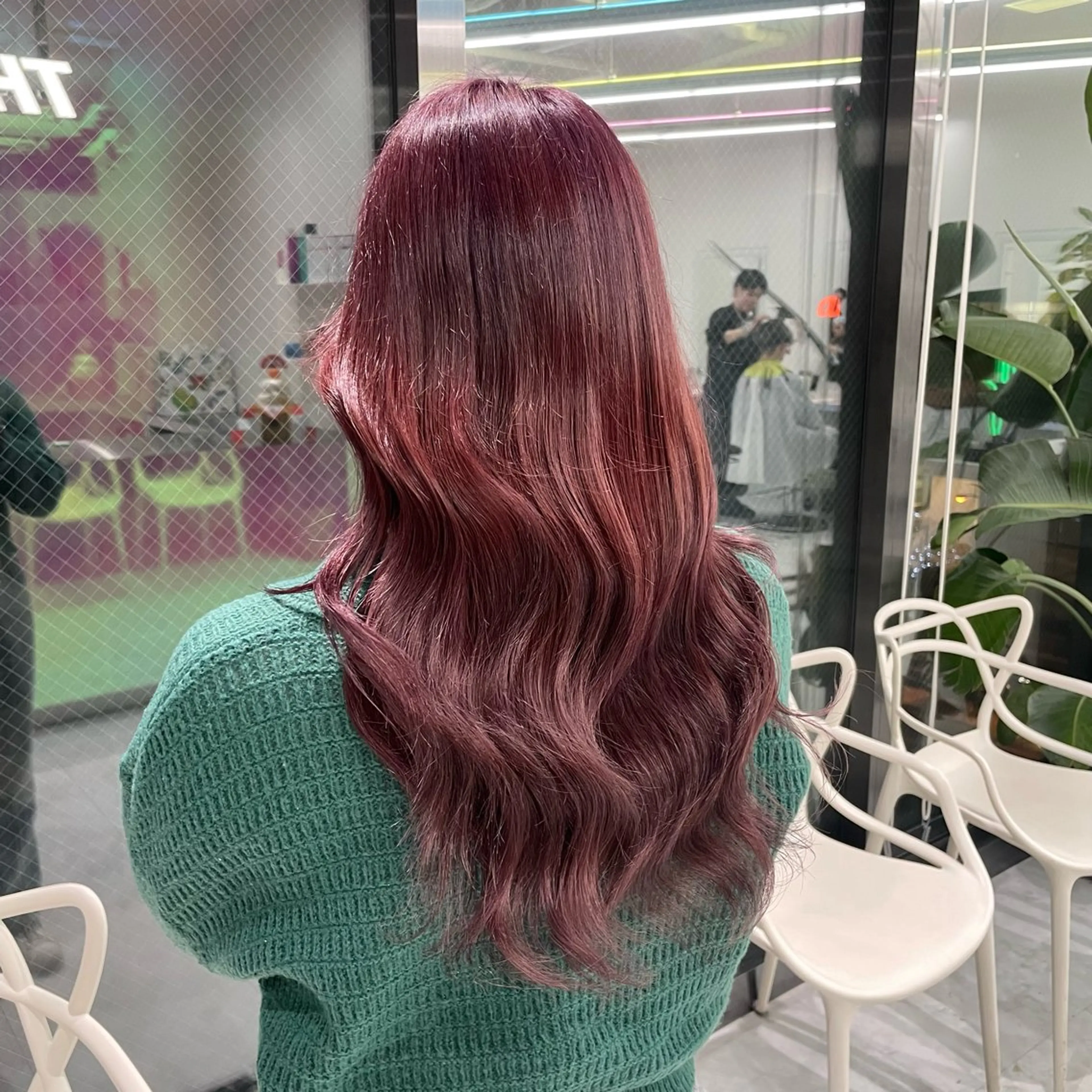 セミロング カラー ラベンダーカラー ピンクカラー ピンクラベンダー カット ヘアカラー トリートメント ヘアセット ♡ブリーチカラー♡ Mirioのヘアスタイル