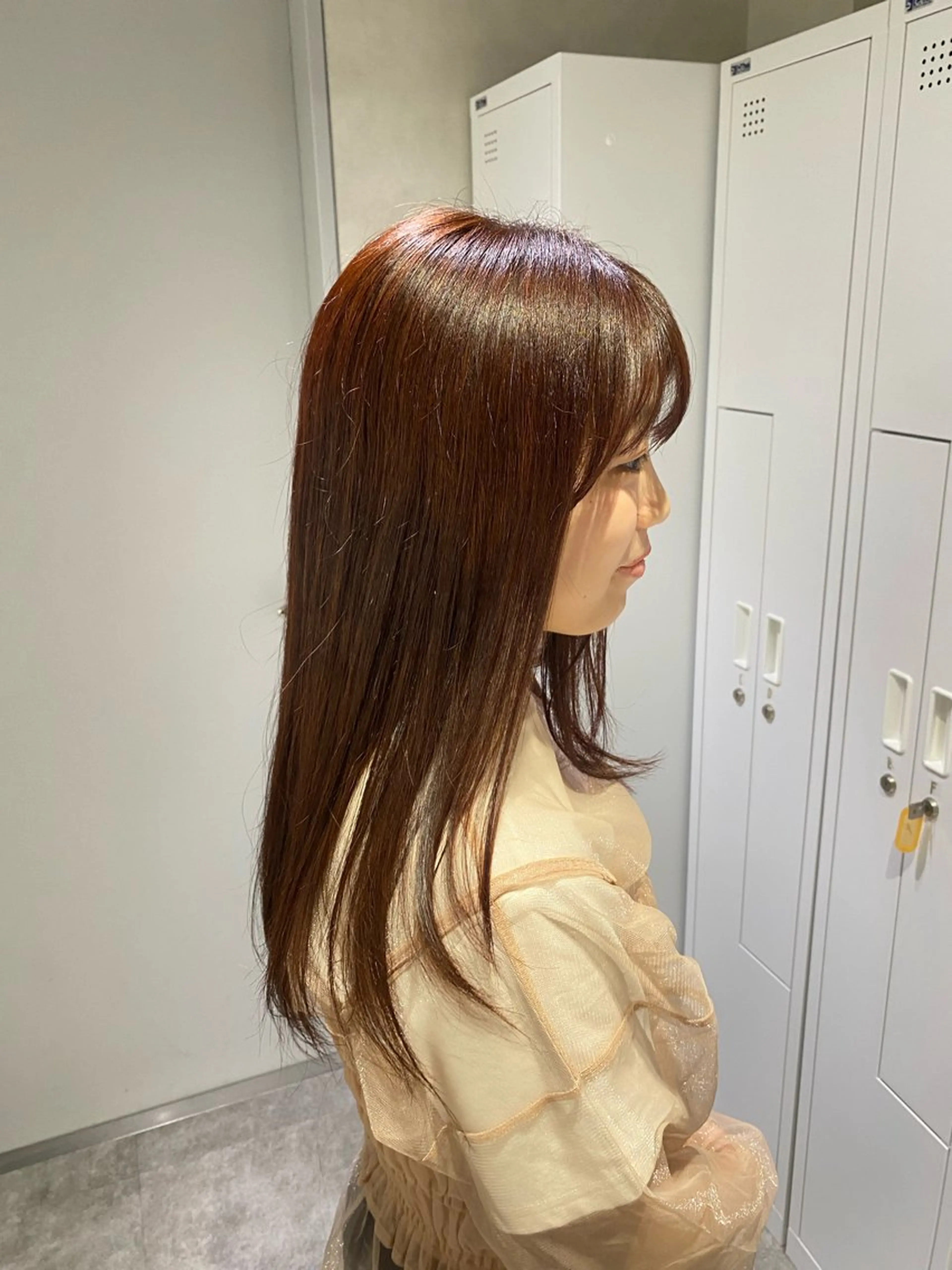 セミロング さよ 🌼西梅田美容室のヘアスタイル