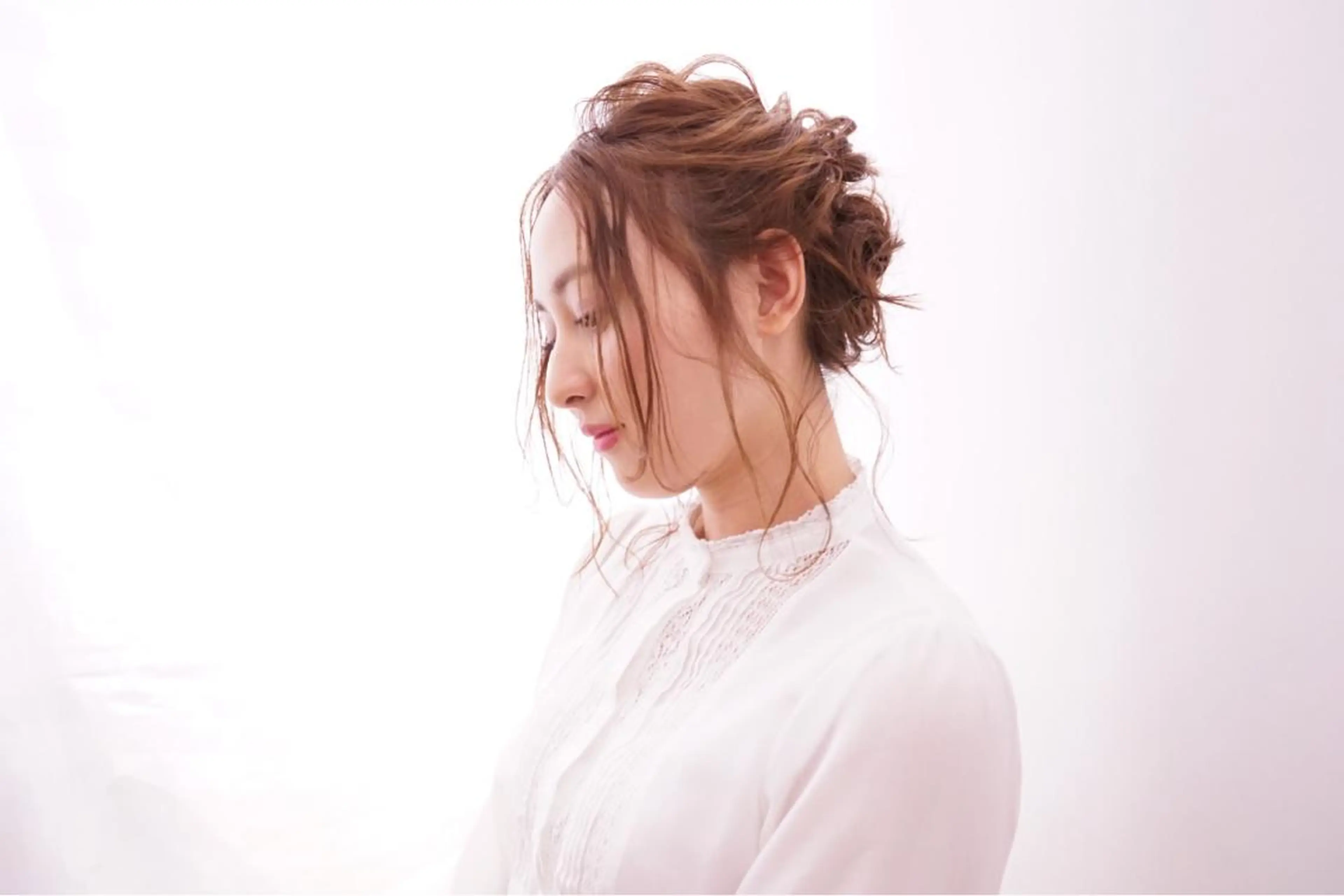 セミロング カラー パーマ ヘアアレンジ カット ヘアカラー パーマ 可愛いを作る神 ナオヒロのヘアスタイル