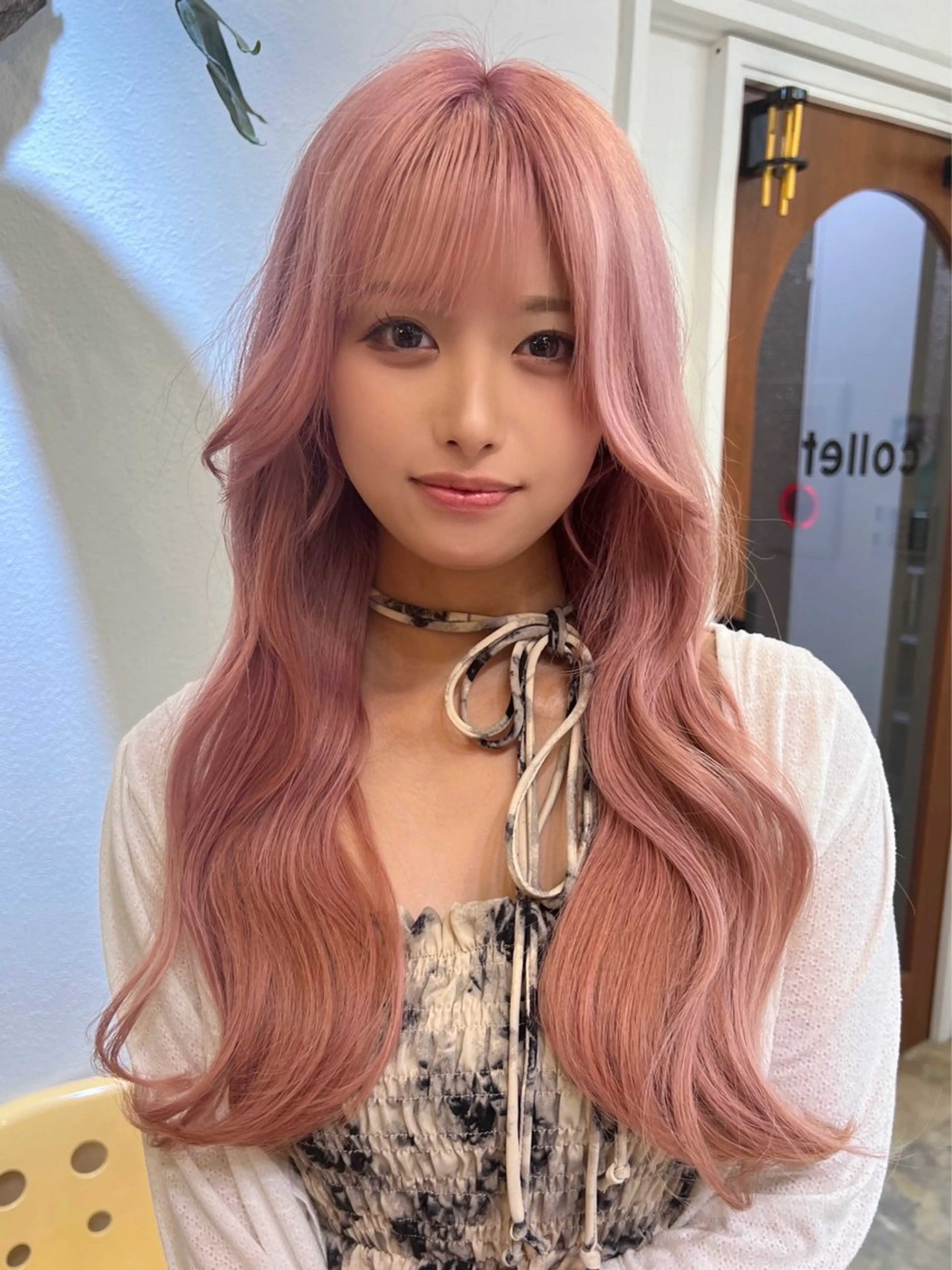 ロング カラー ヘアカラー collet矢島 /ブリーチカラーのヘアスタイル