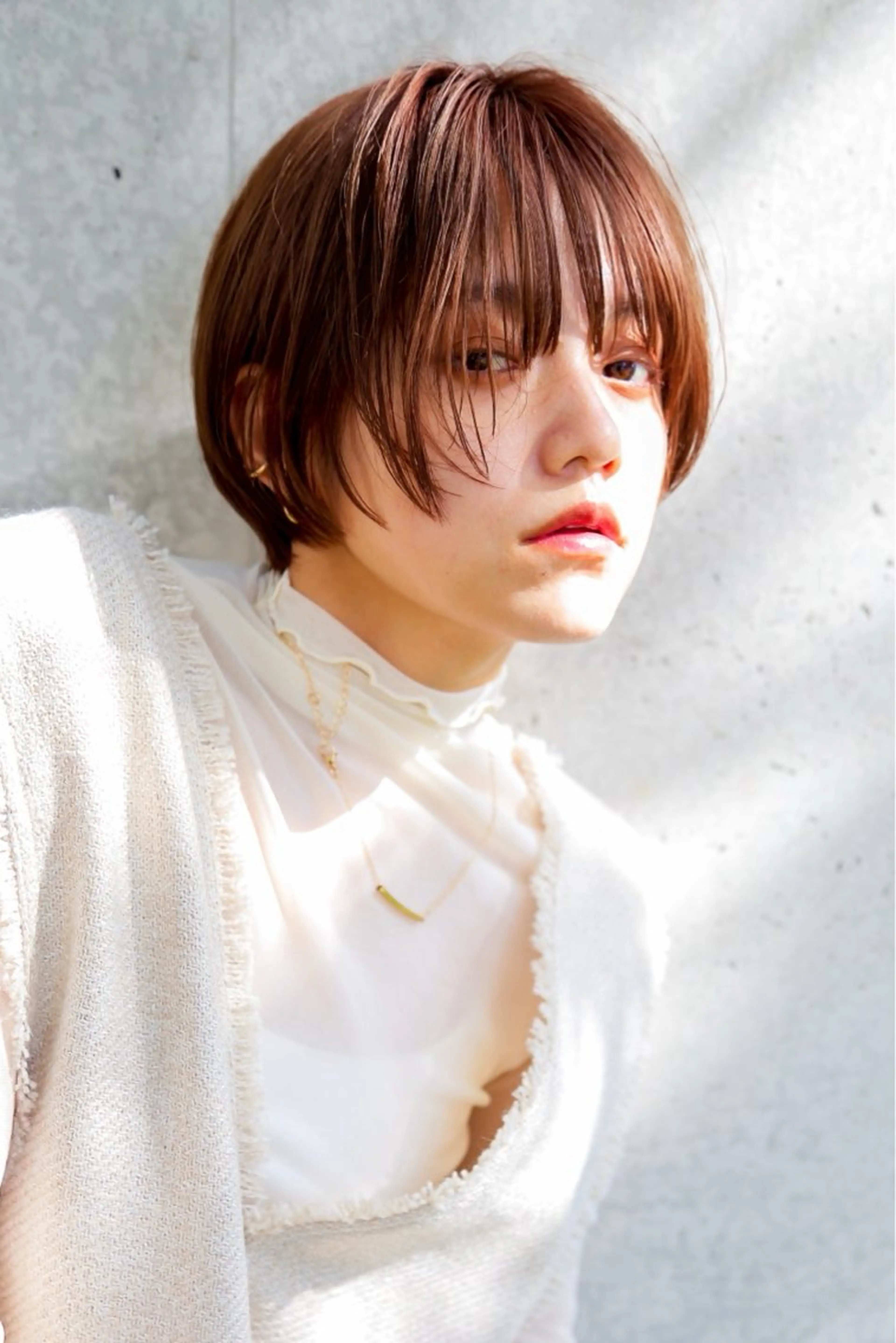 ショート ショートボブ ボブ ショートヘア 菊地 万佐久のヘアスタイル
