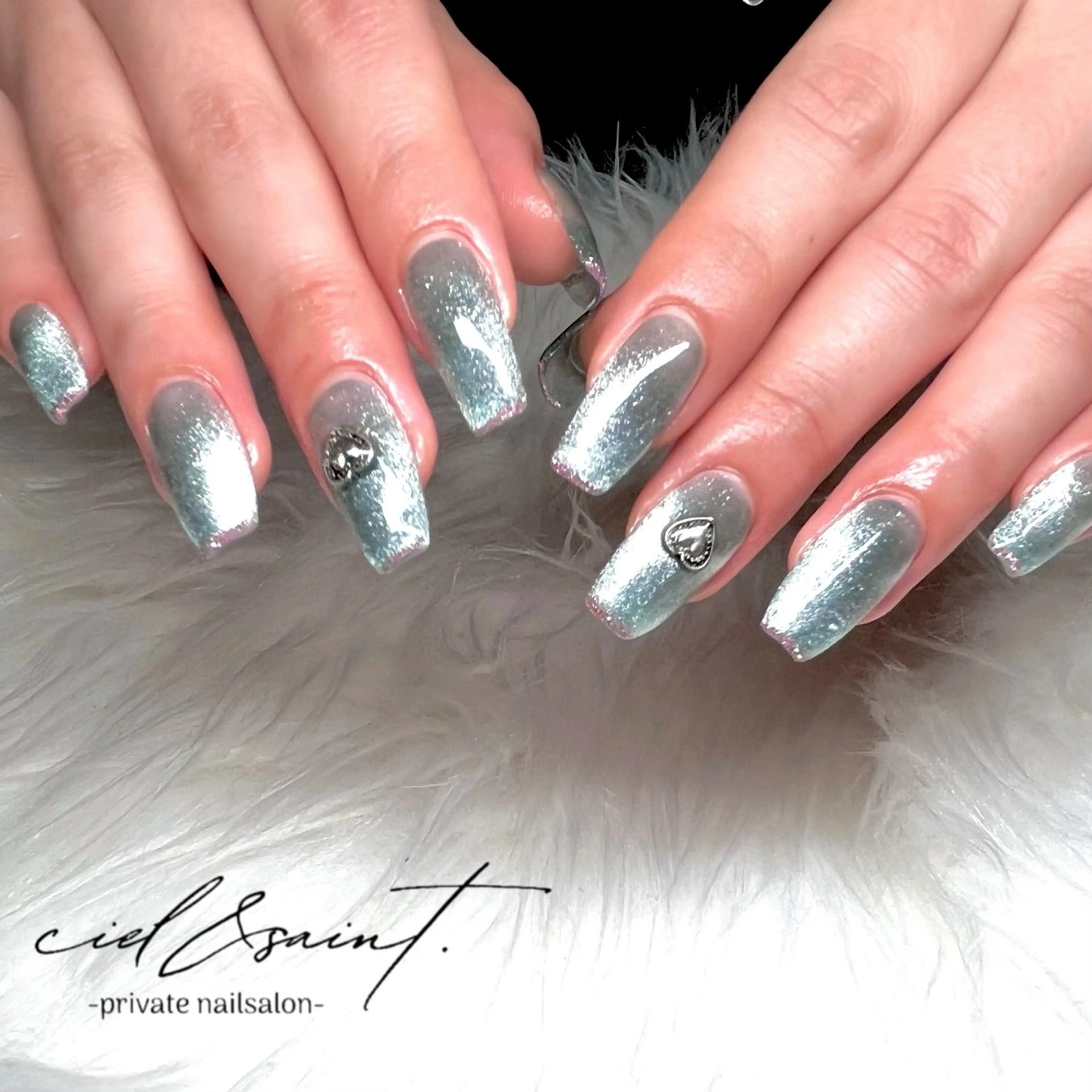 ネイル ハンドネイル nail salon ciel&saintのネイルデザイン