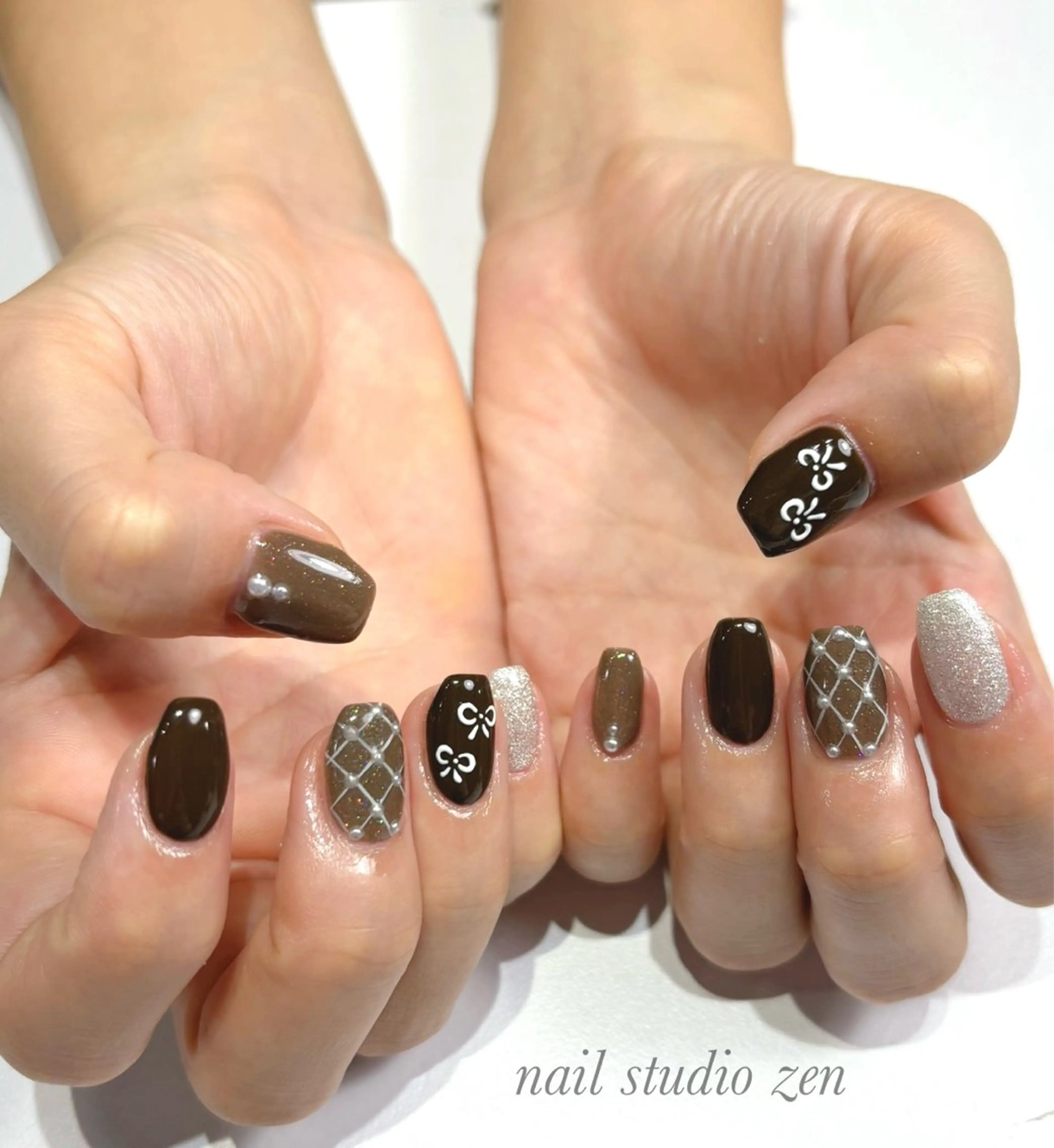 ネイル ハンドネイル nail Zen mikuのネイルデザイン