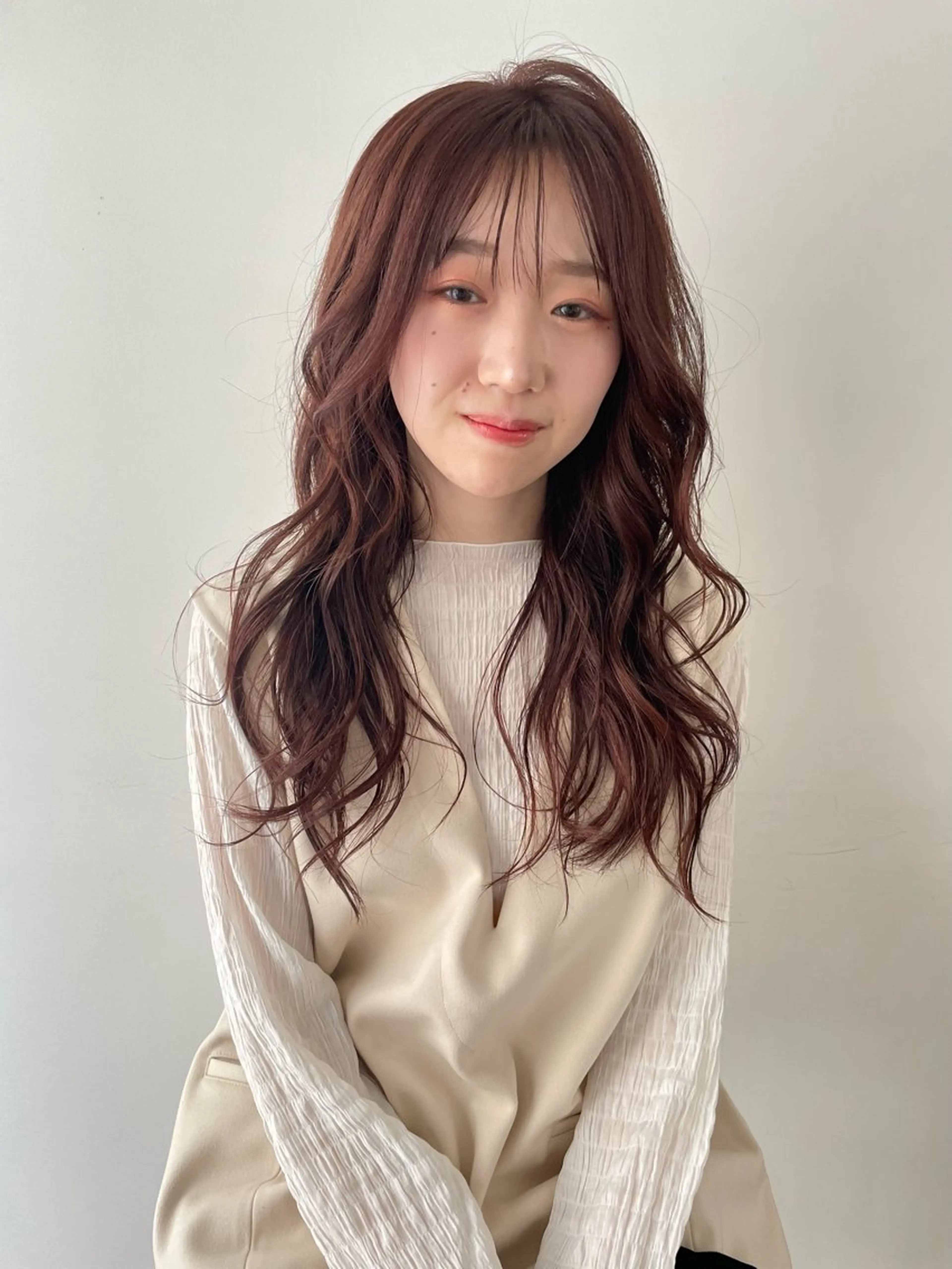 ロング behive  駅前店所属・菊地 桃花のヘアスタイル