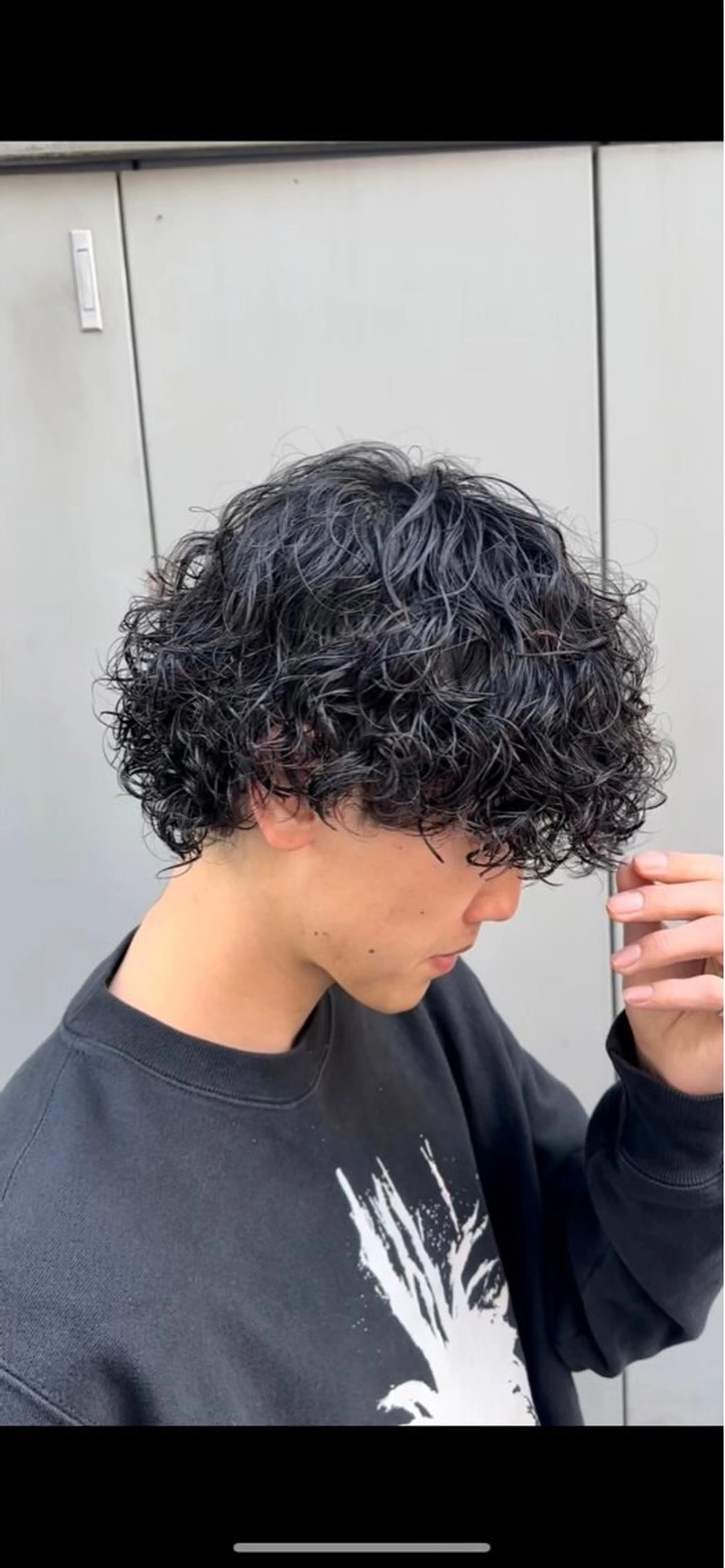 パーマ メンズ カット パーマ トリートメント ヘッドスパ ヘアセット イケメン製造機 🔥上原沙羅🔥のヘアスタイル