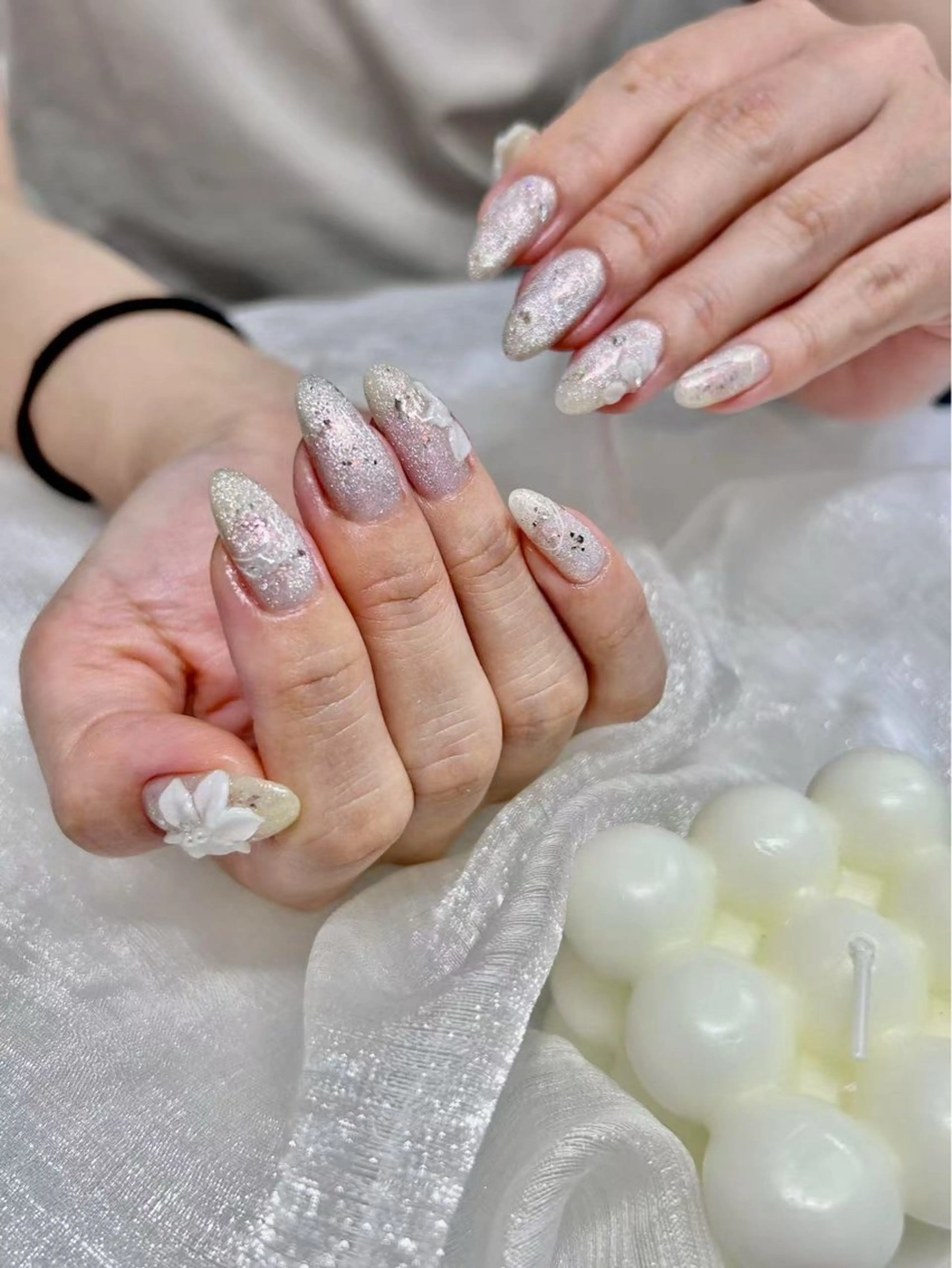 ネイル スカルプネイル シンプルネイル Lunailsalon所属・Lu nailsalonのネイルデザイン