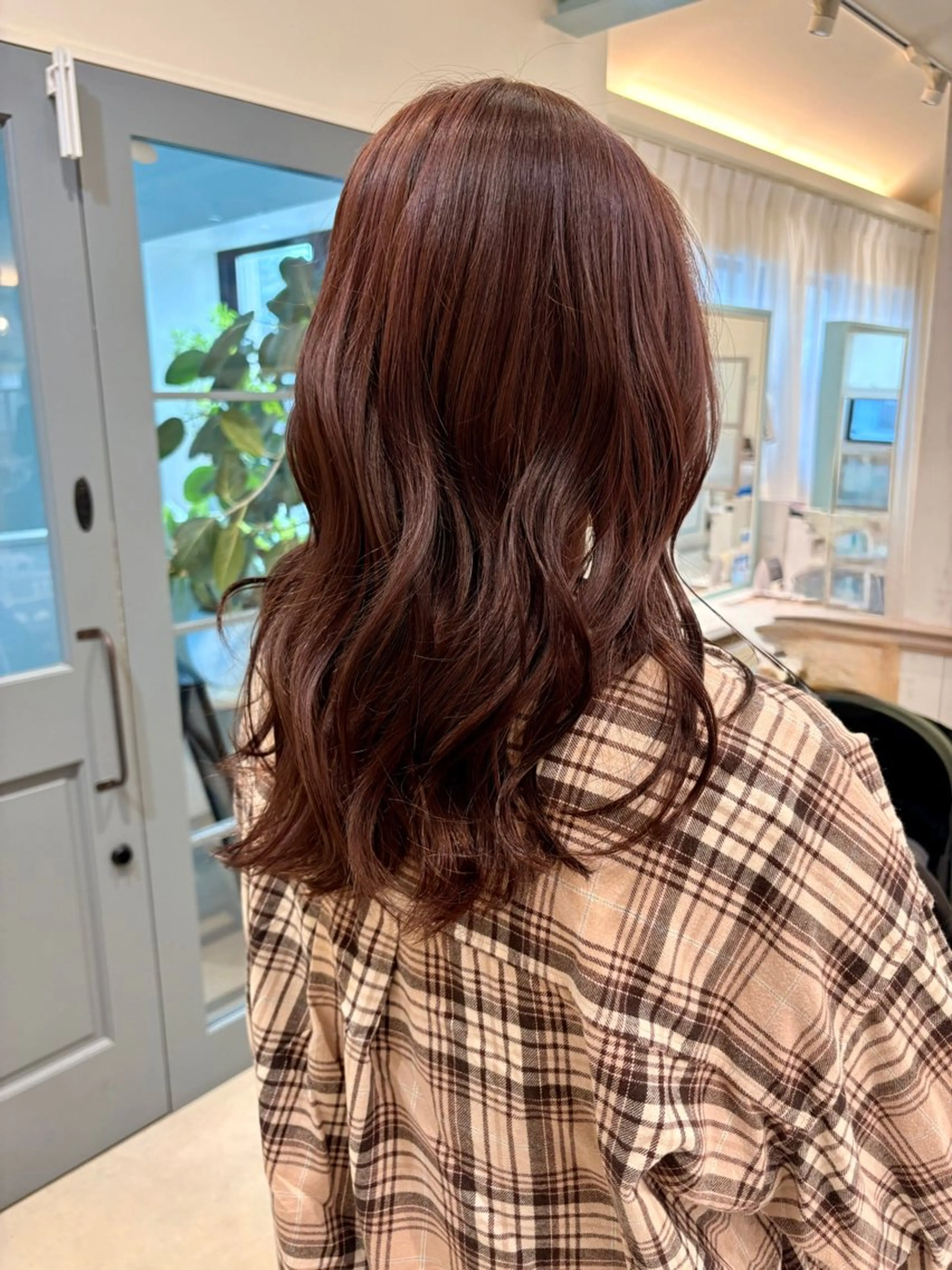 ロング カラー ラベンダーカラー ラベンダーピンク ピンクカラー カット ヘアカラー つちだ ゆうひ / 暗髪カラー⟡.·のヘアスタイル