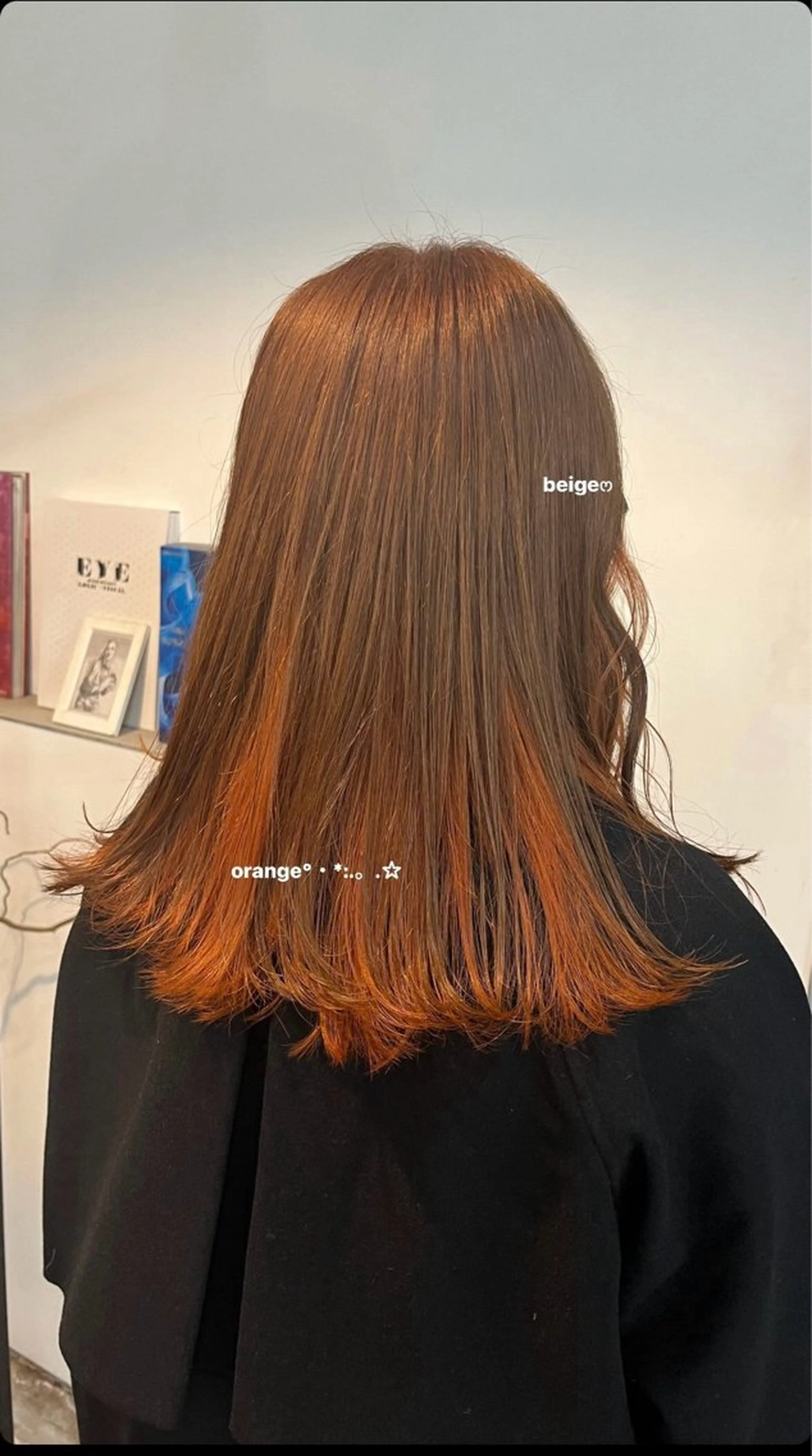 カラー SESSION所属・nao 𝜗𝜚のヘアスタイル