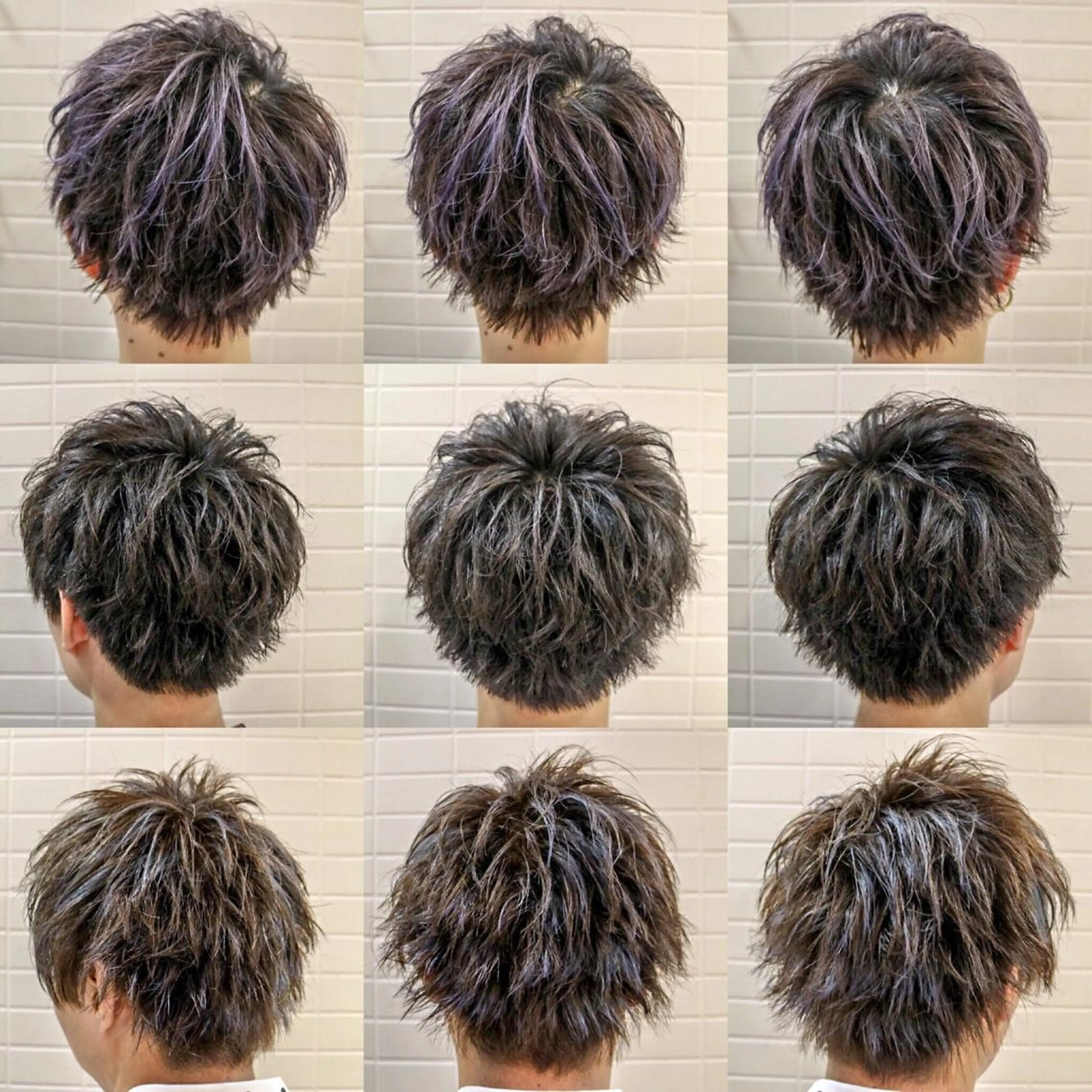 ショート カラー パーマ メンズ ⭐️口コミ5.0⭐️ 当日予約可能👌🏼のヘアスタイル