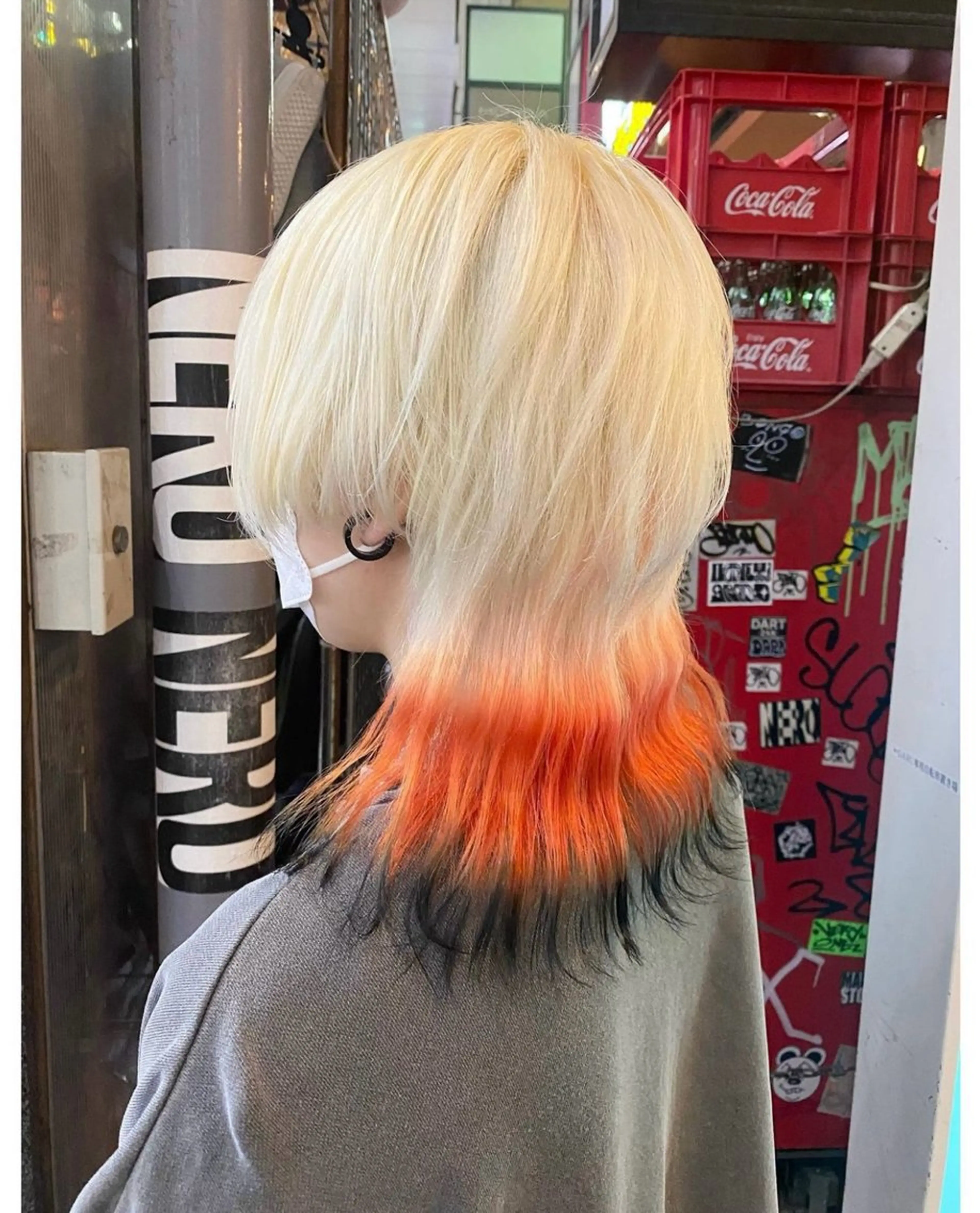 ショート カラー ヘアカラー GARU-ガル-所属・TSUNO🦖 派手髪/オタク美容師のヘアスタイル