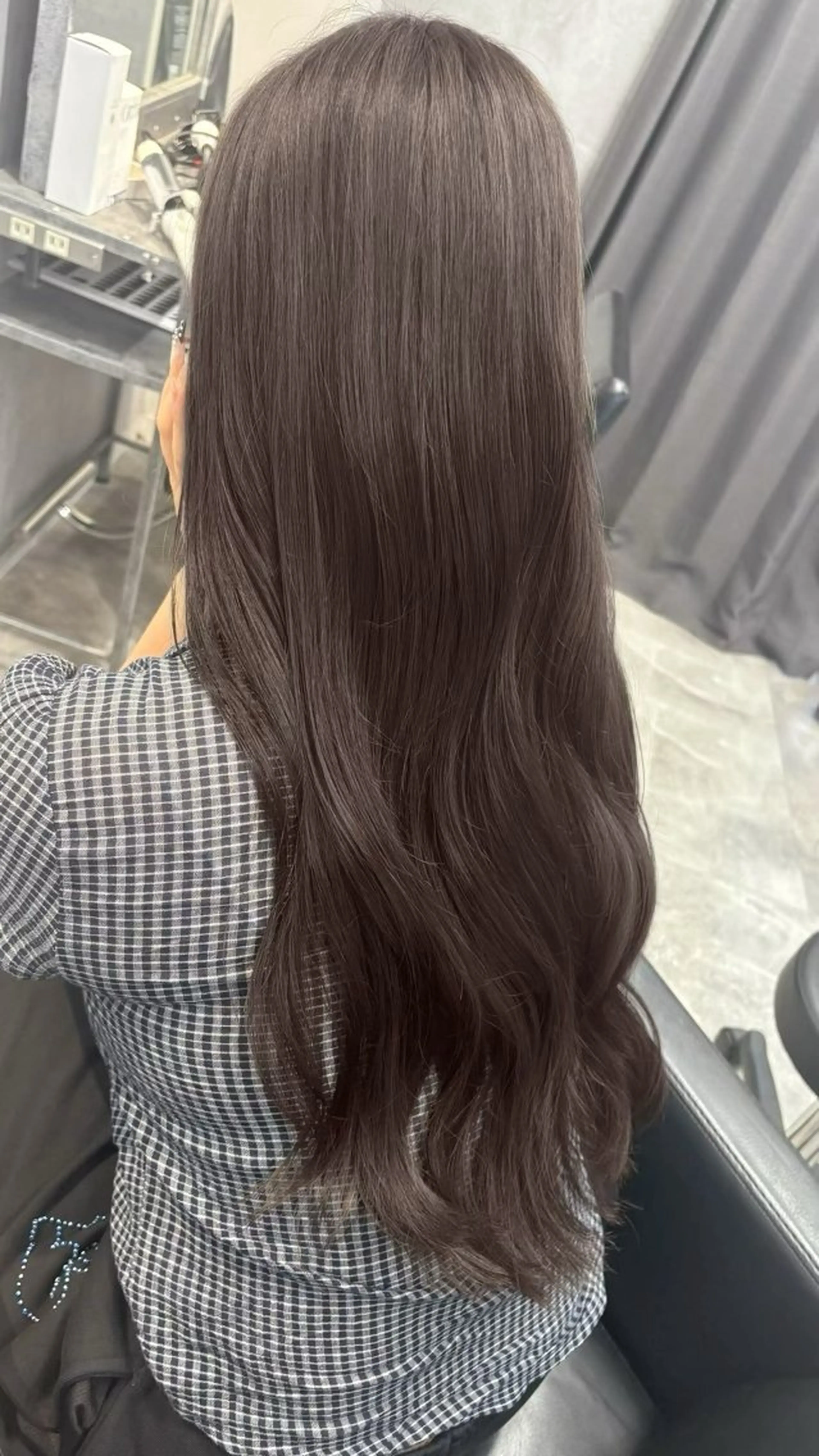 ロング ヘアカラー GiseL 梅田【ジゼル】所属・透明感カラー × ハイトーン さきのヘアスタイル