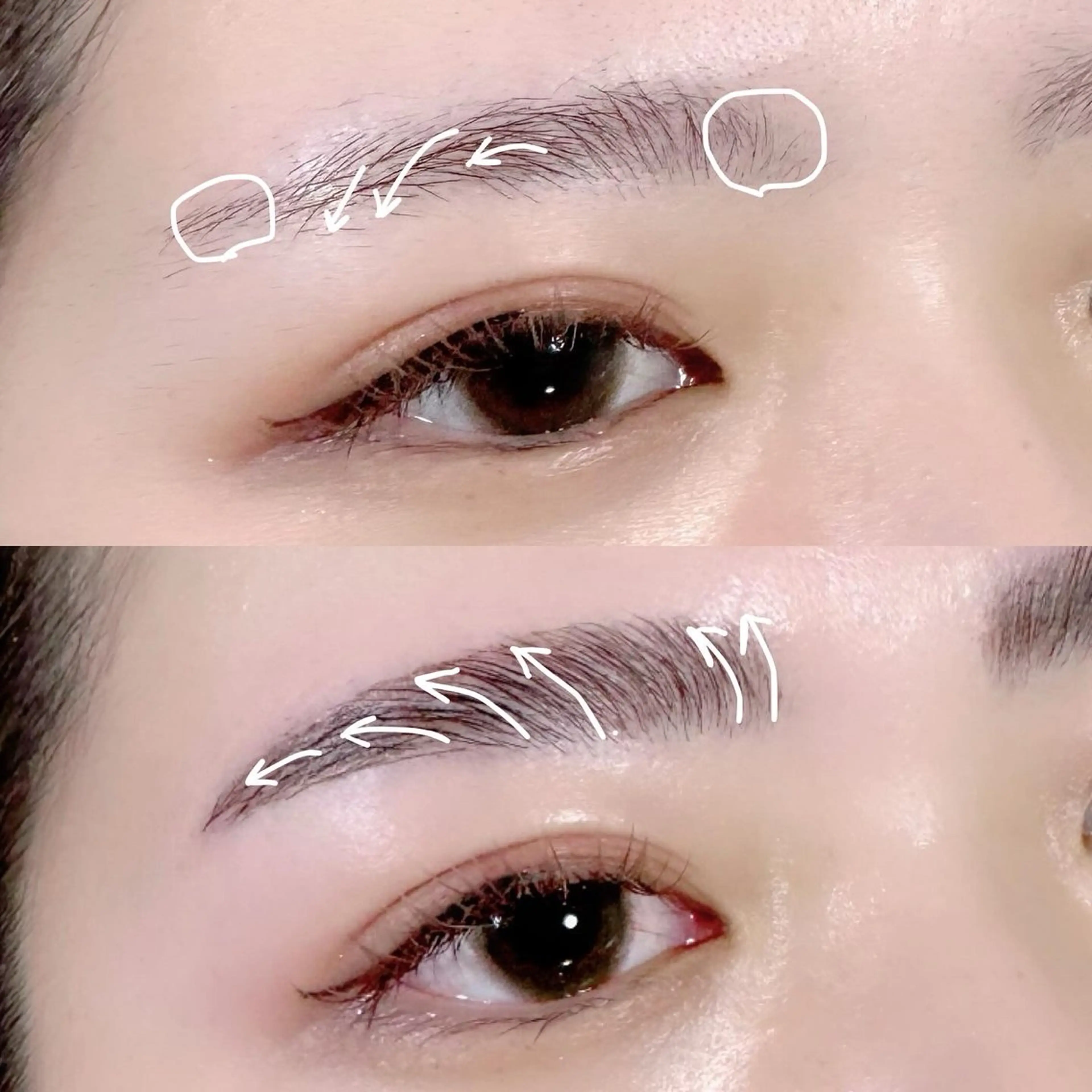 アイブロウ ハリウッドブロウリフト Total Beauty Salon siesta所属・yu (ユウ)の眉毛・アイブロウイメージ