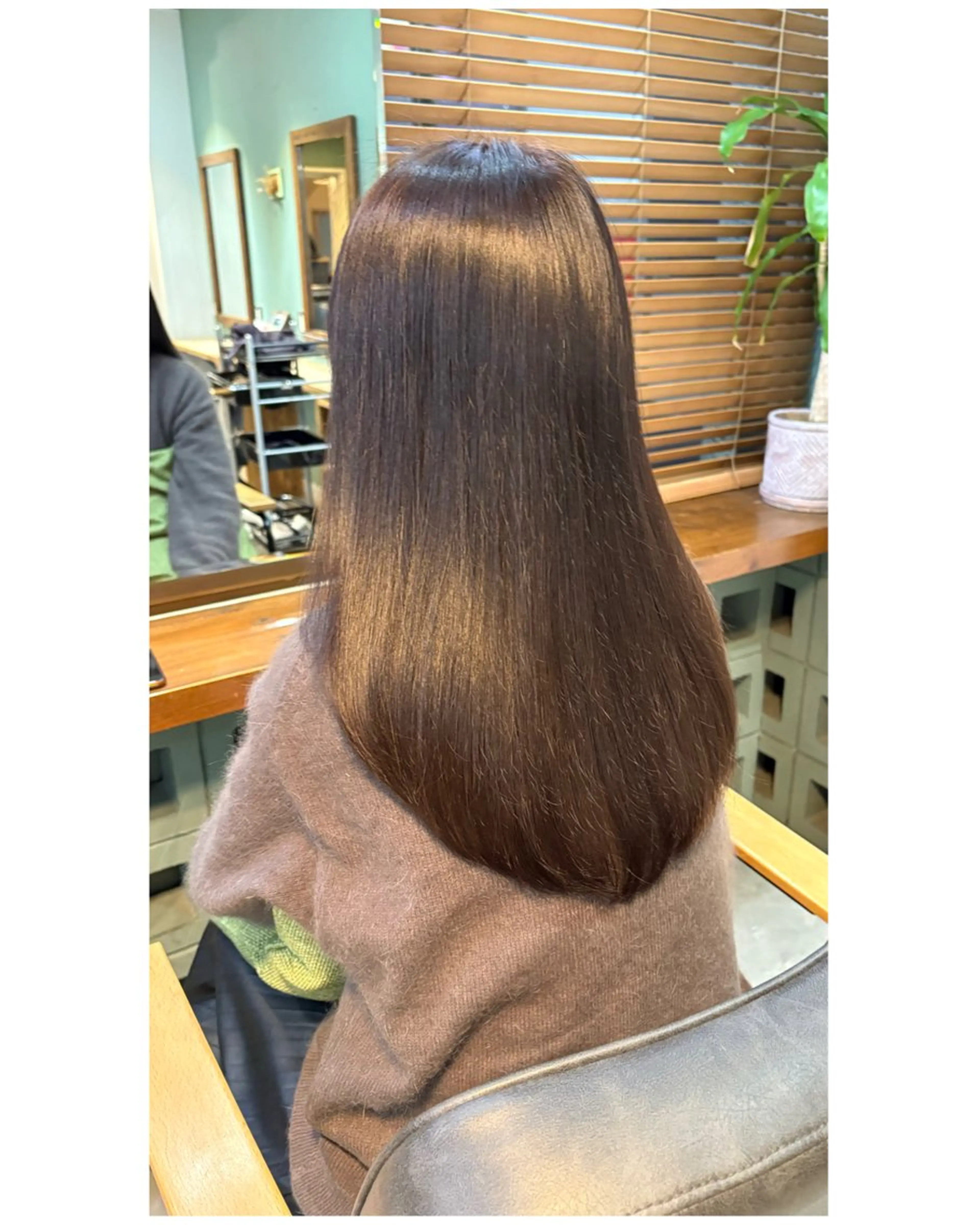 【カット無料】カット+カラー+ケラチントリートメント✨️の写真