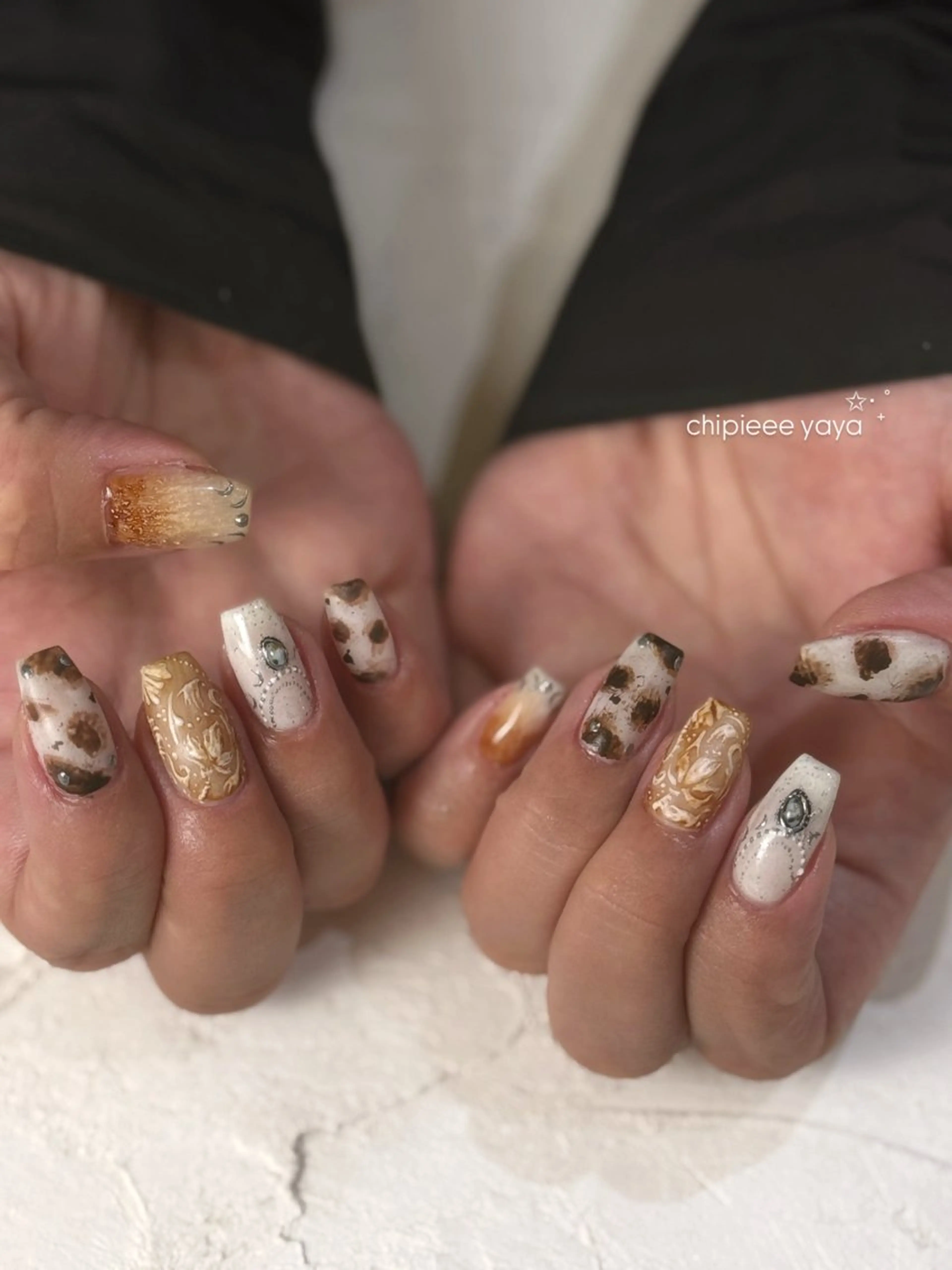 ネイル ハンドネイル Chipieee yayaのネイルデザイン