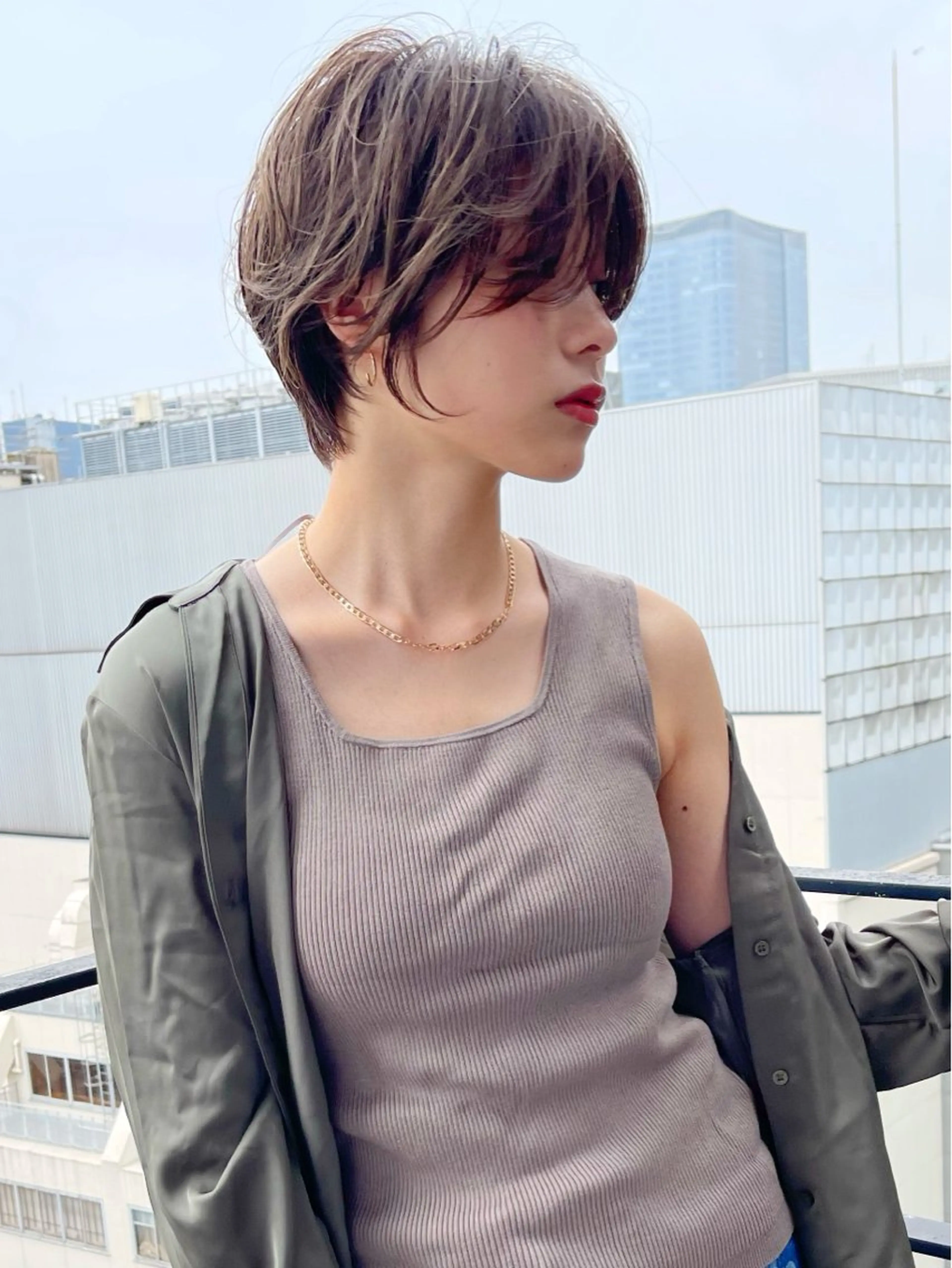 ショート ショートヘア 🌙縮毛矯正/艶髪/ Ryoka🌙のヘアスタイル