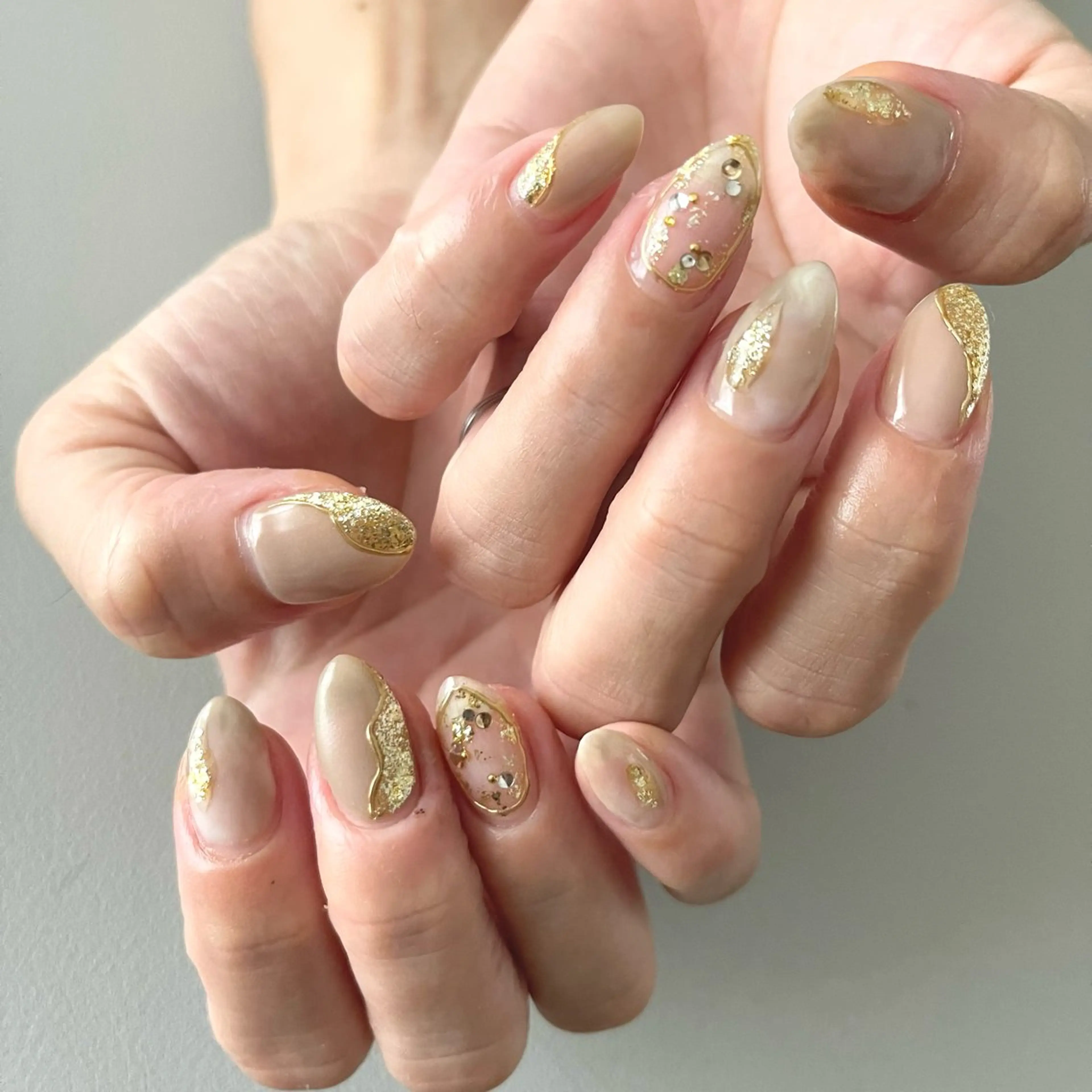 ネイル ニュアンスネイル Luccica nailのネイルデザイン