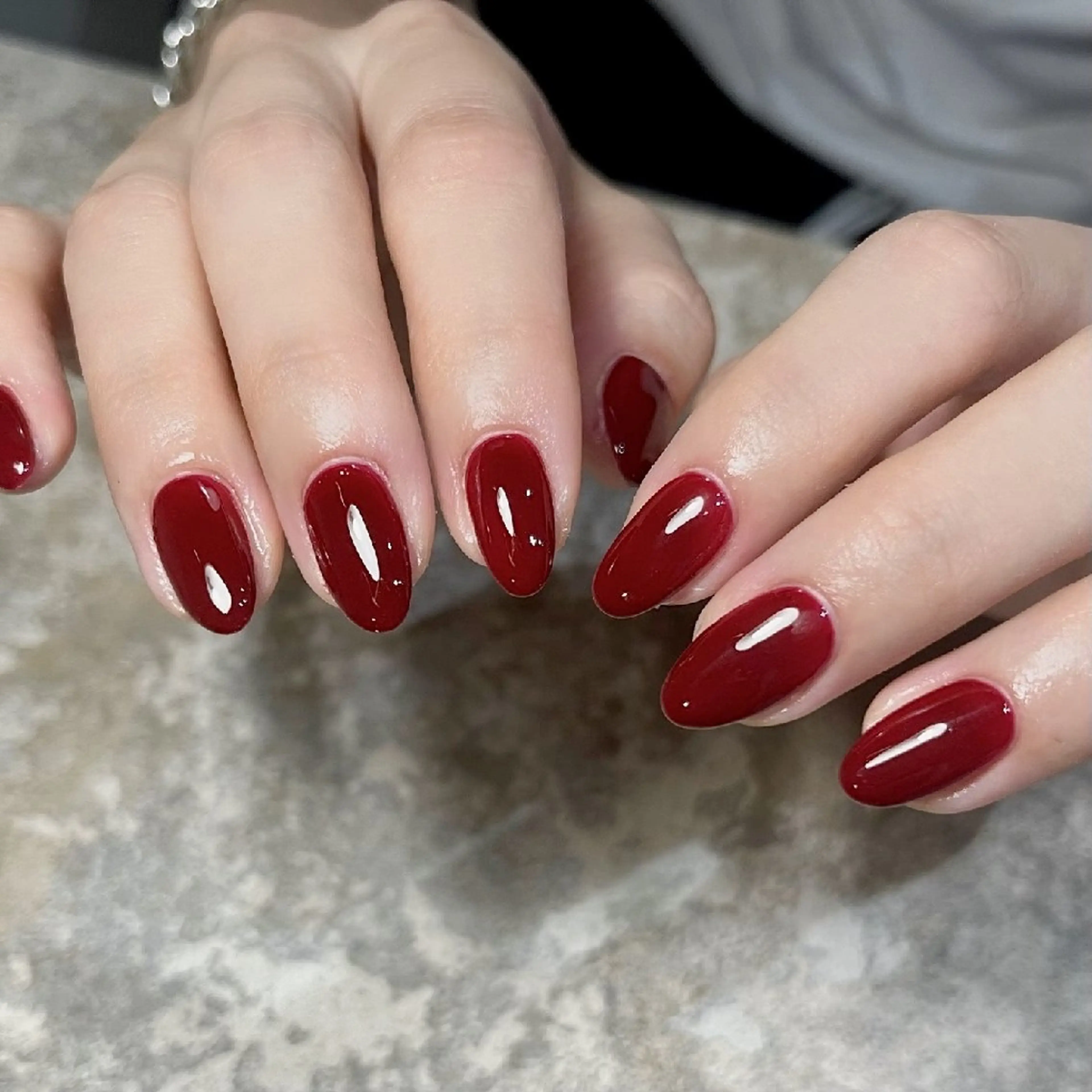 ネイル ワンカラーネイル ハンドネイル nailsalon　blast所属・atelier　 univ.のネイルデザイン