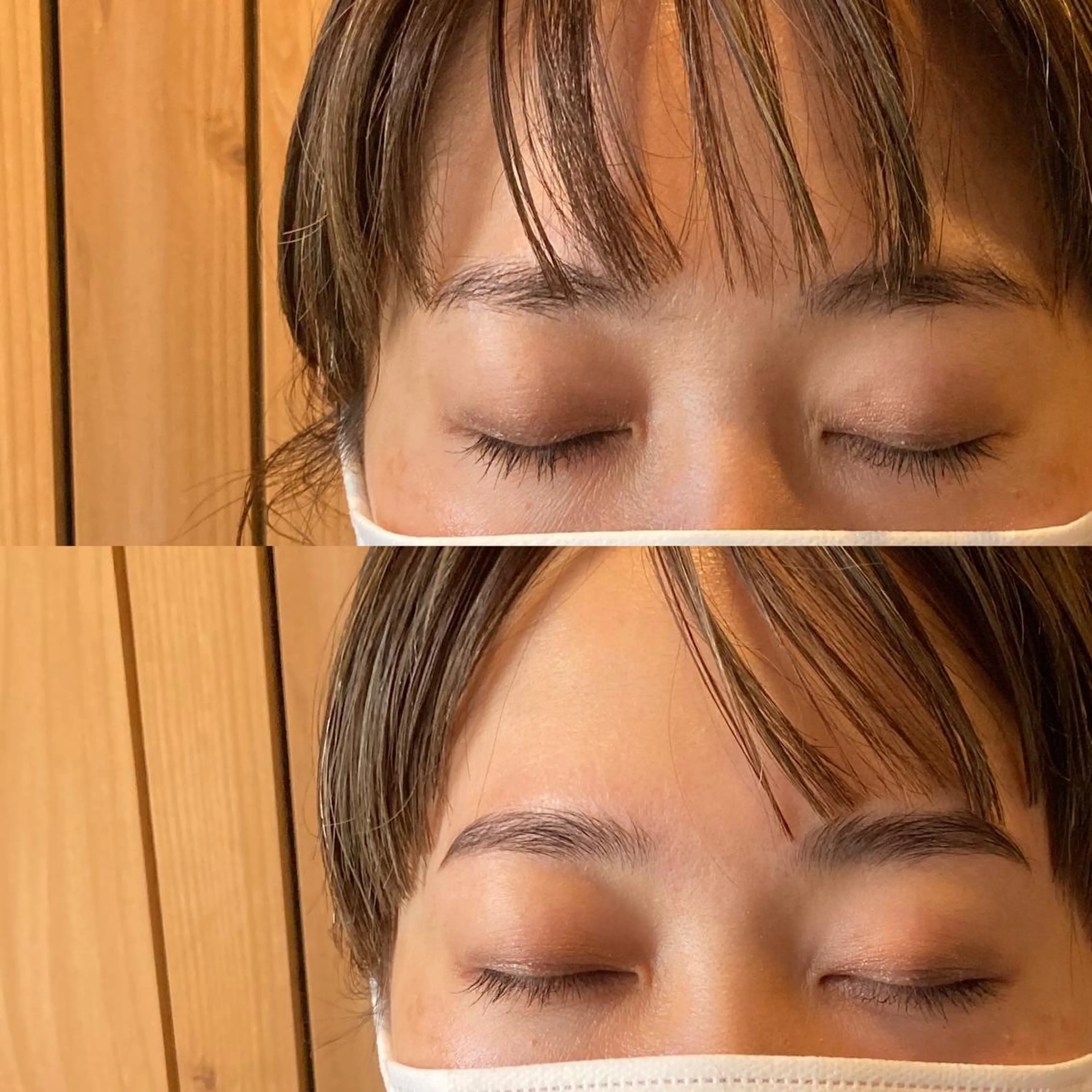 パーマ マツエク・マツパ アイブロウ まつげパーマ AIRYVEIL所属・Uehara Tomomiの眉毛・アイブロウイメージ
