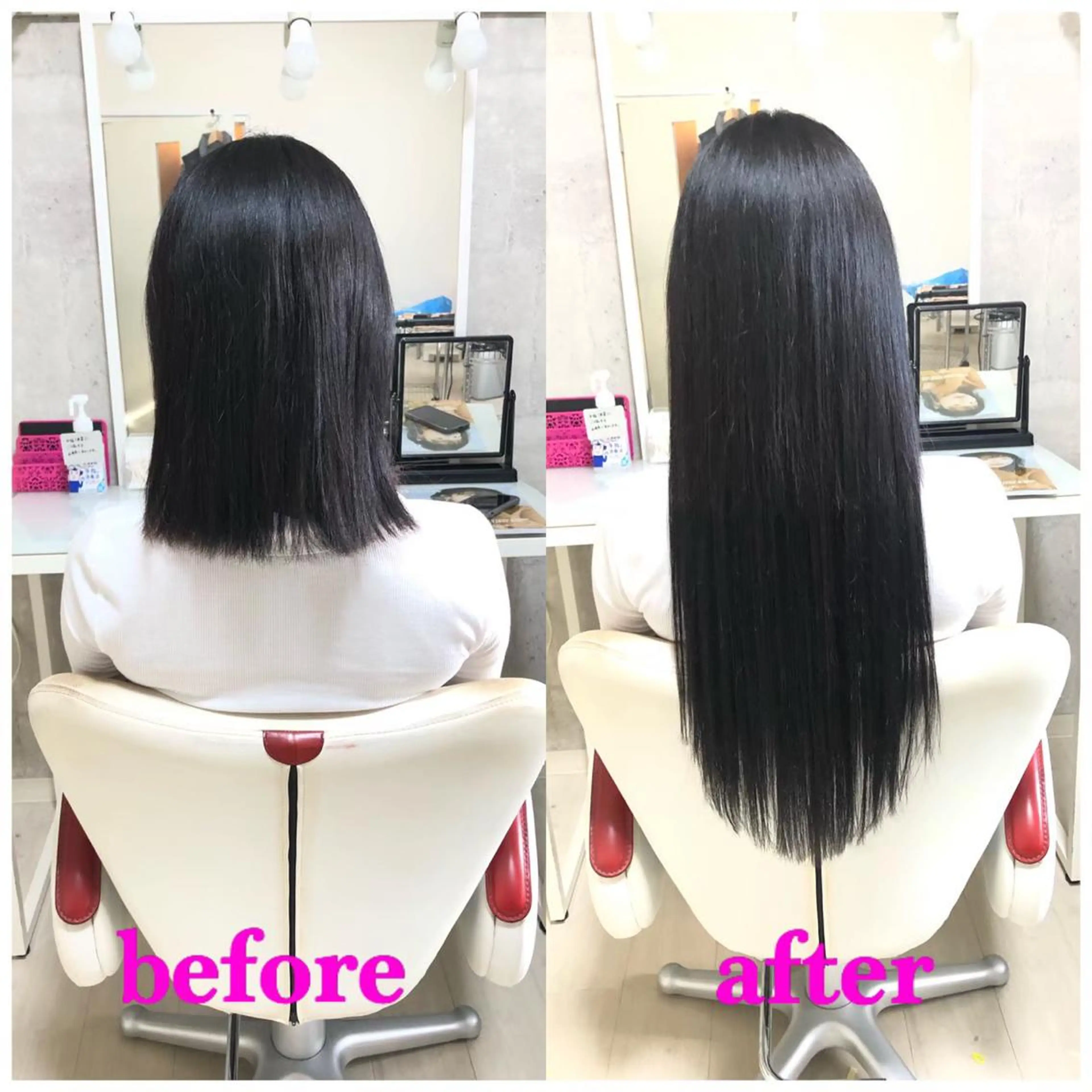 ロング エクステ ドレスアップ心斎橋店所属・🌸ドレスアップ 心斎橋店🌸のヘアスタイル