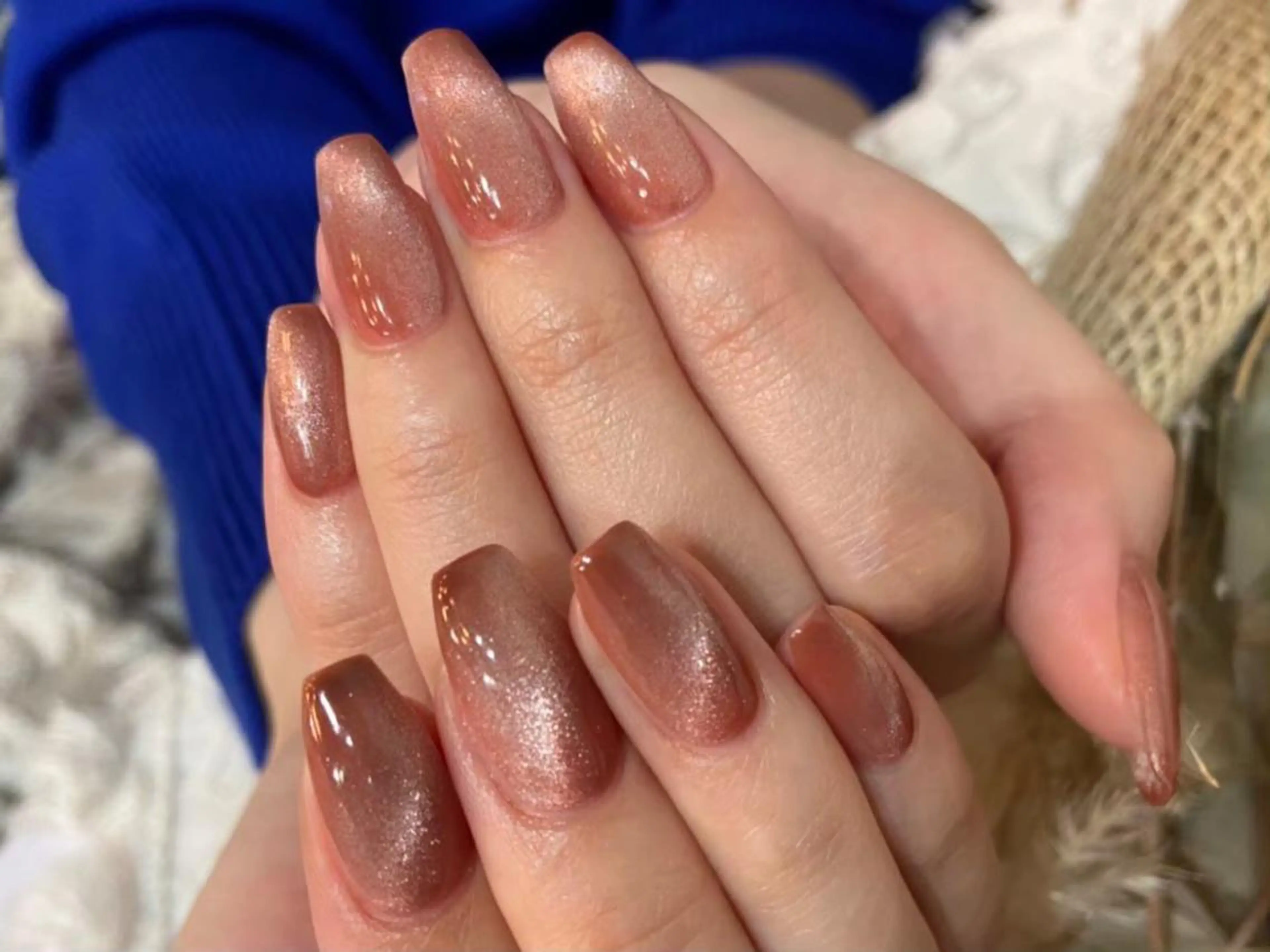 ネイル マグネットネイル ハンドネイル ハンドケア nailsalon mintのネイルデザイン
