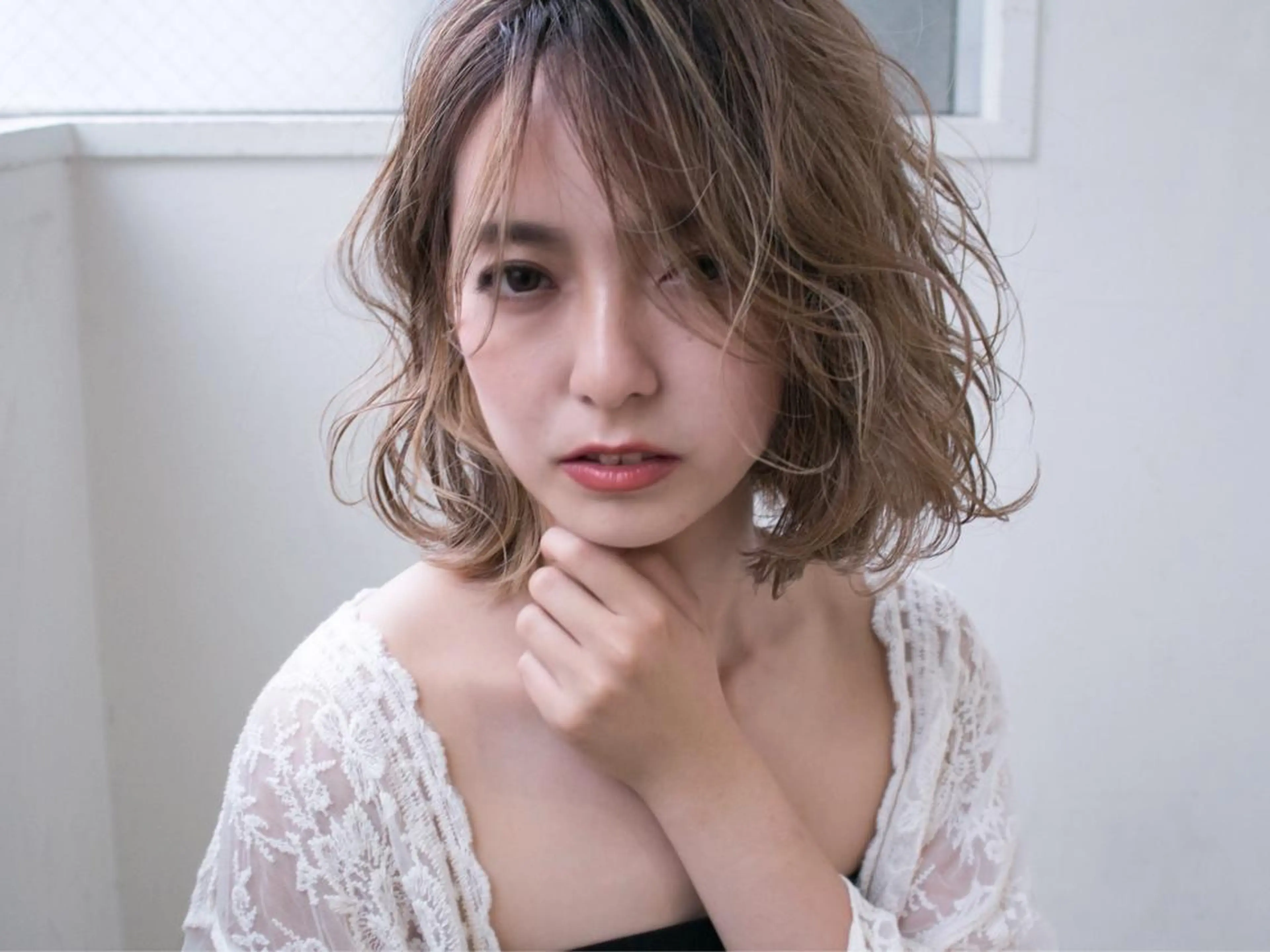 セミロング カラー ACRO梅田【アクロ】所属・縮毛矯正とカラーの人 倉友哉のヘアスタイル