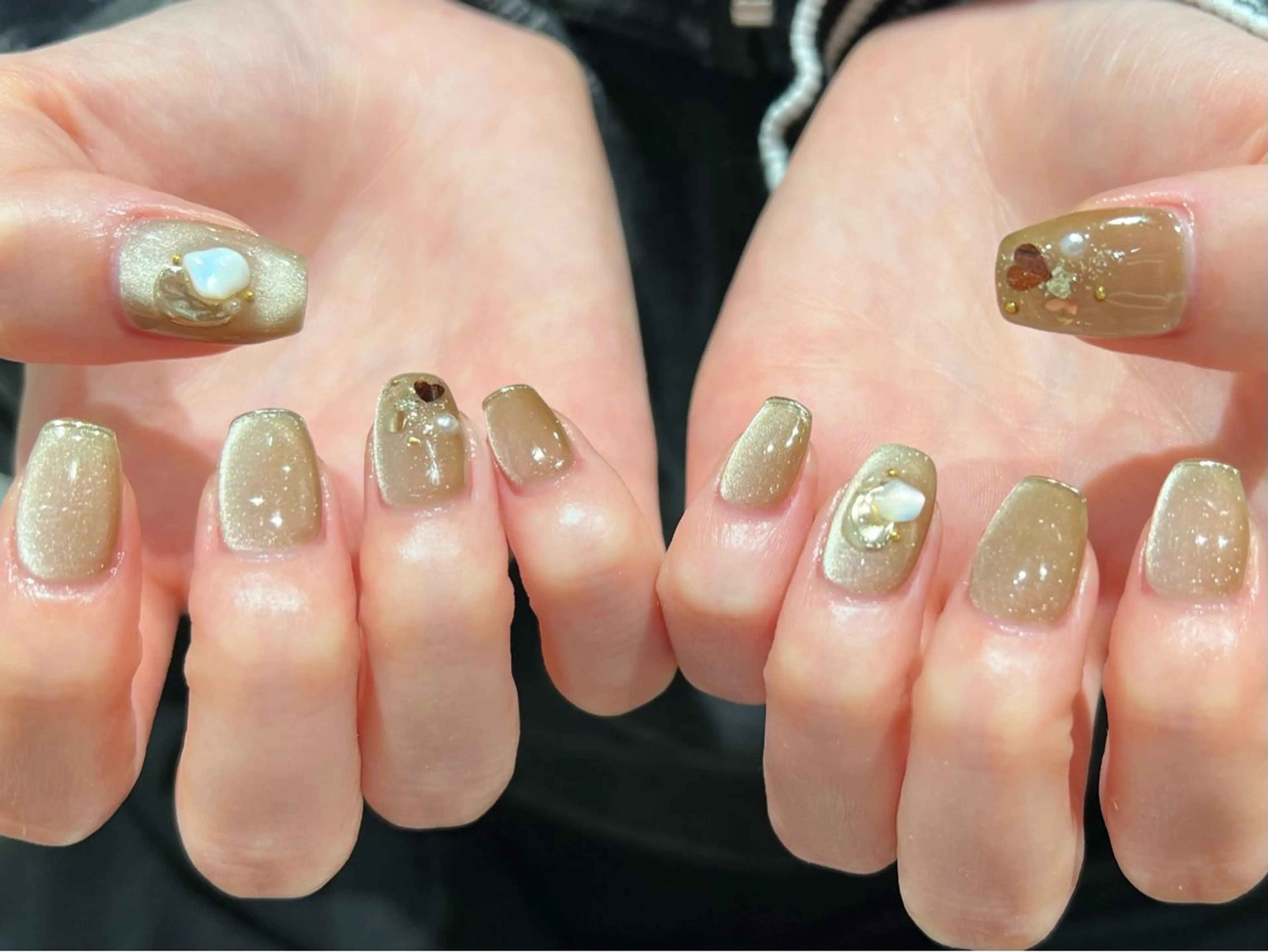 ネイル fumina 💚💛のネイルデザイン