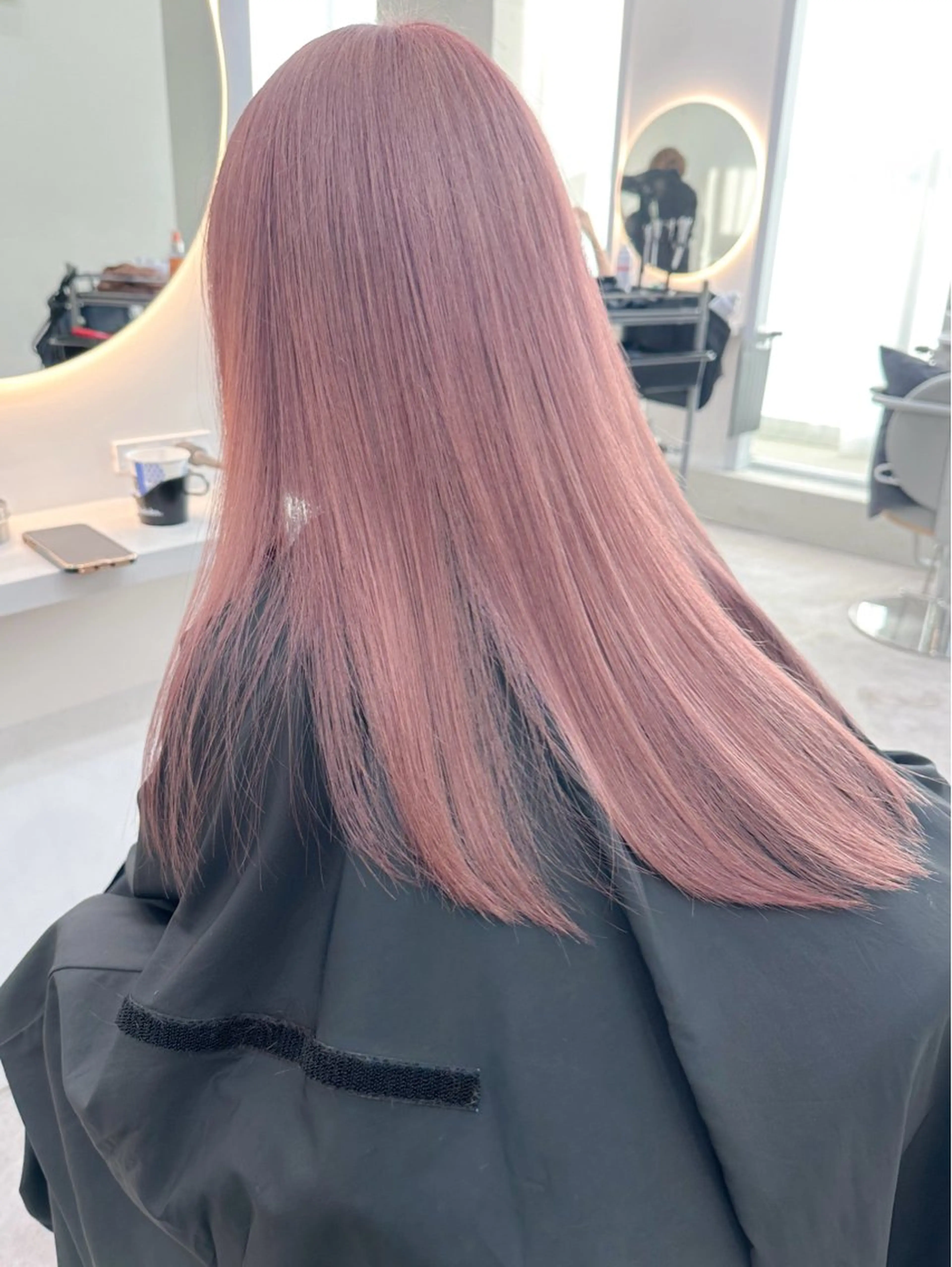 ロング カラー カット ヘアカラー トリートメント 艶髪ブリーチ 永井竜也のヘアスタイル