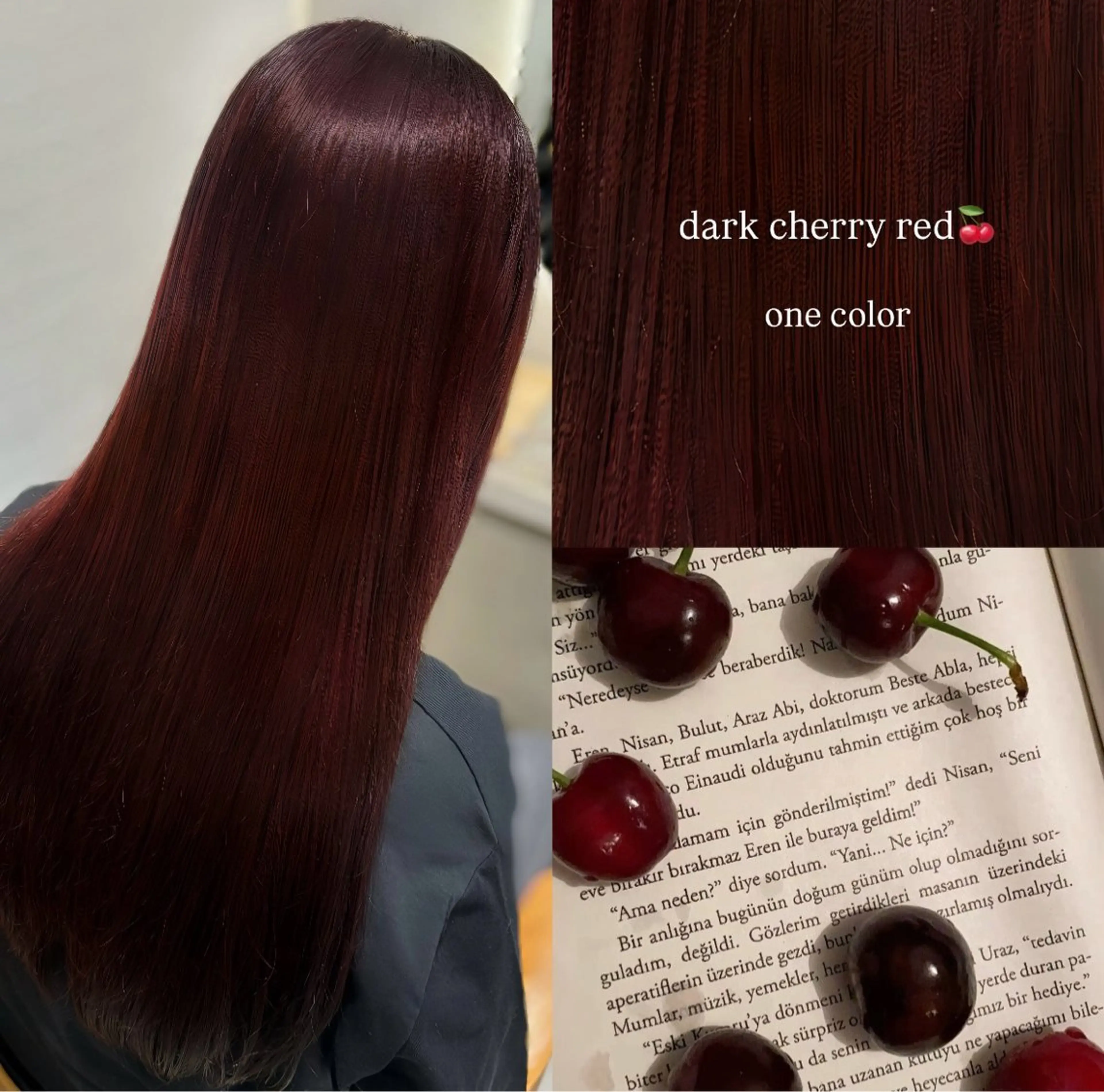 ロング カラー ブリーチ ブリーチなしカラー レッドカラー ヘアカラー トリートメント 伊藤粹 /appri浦和のヘアスタイル