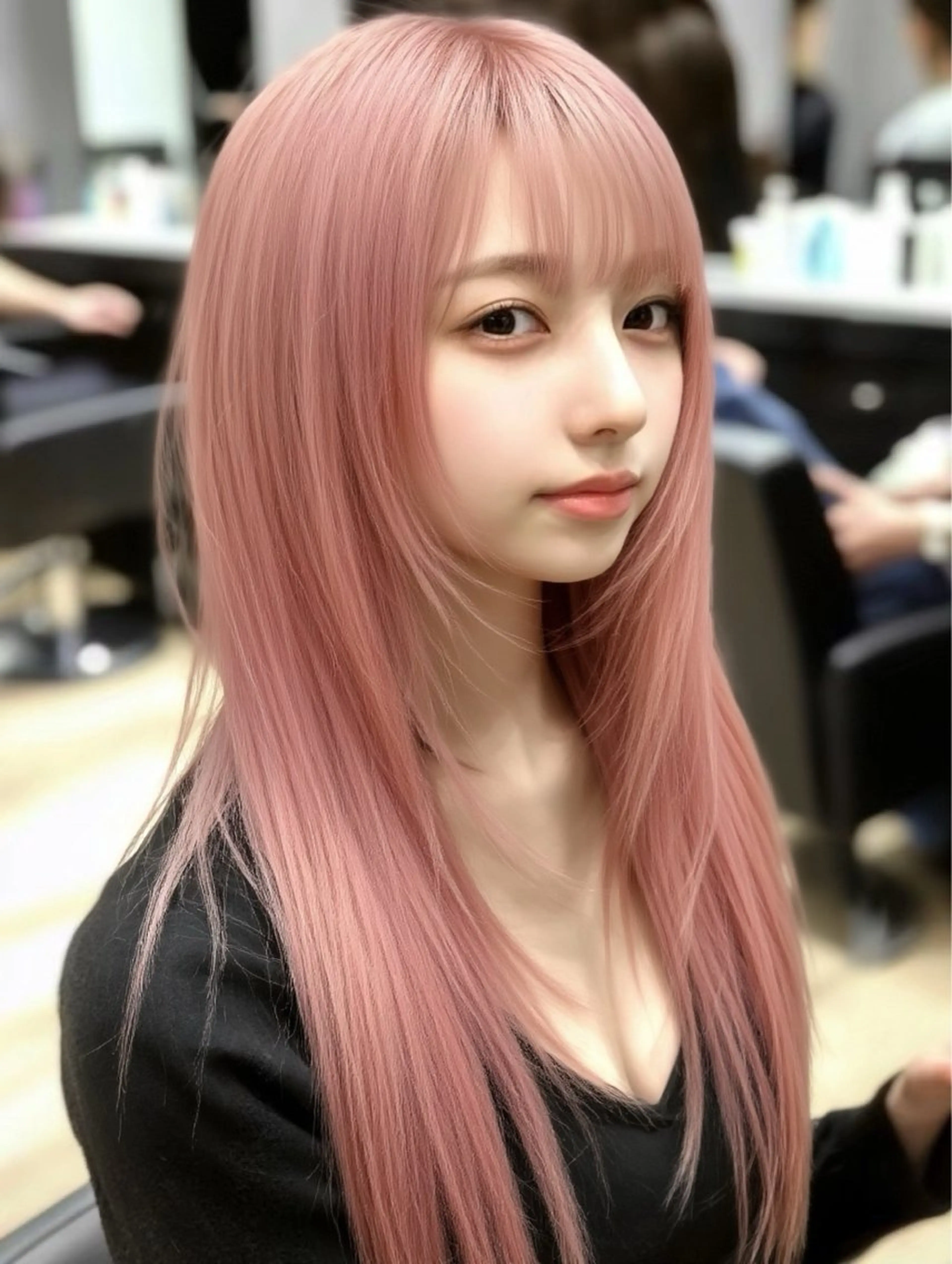 【U_24歳以下モデル料金】ダブルカラー  ロコミ書いてくれる方限定トリートメント追加の写真