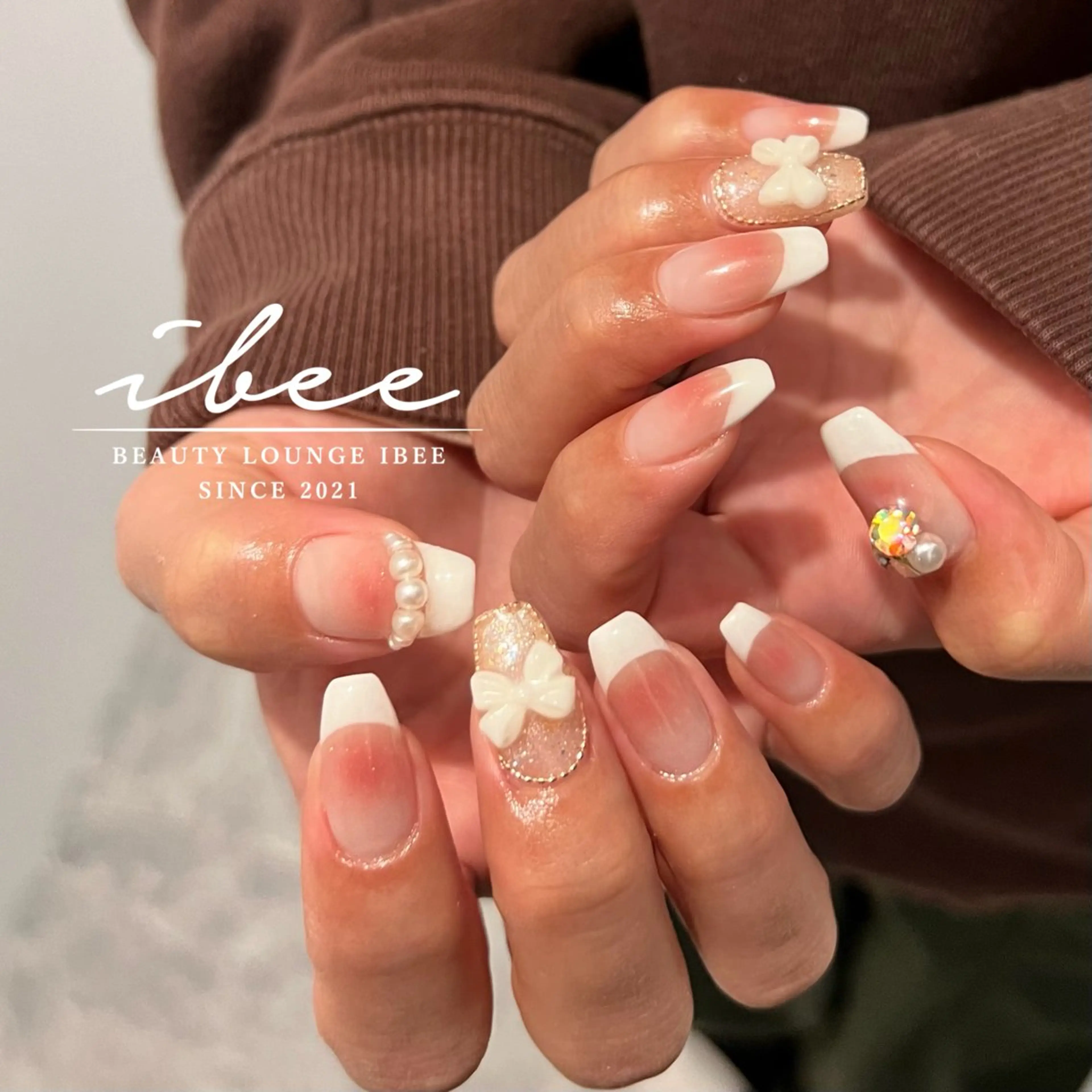 ネイル ハンドネイル ibee nail 🤍yumiのネイルデザイン