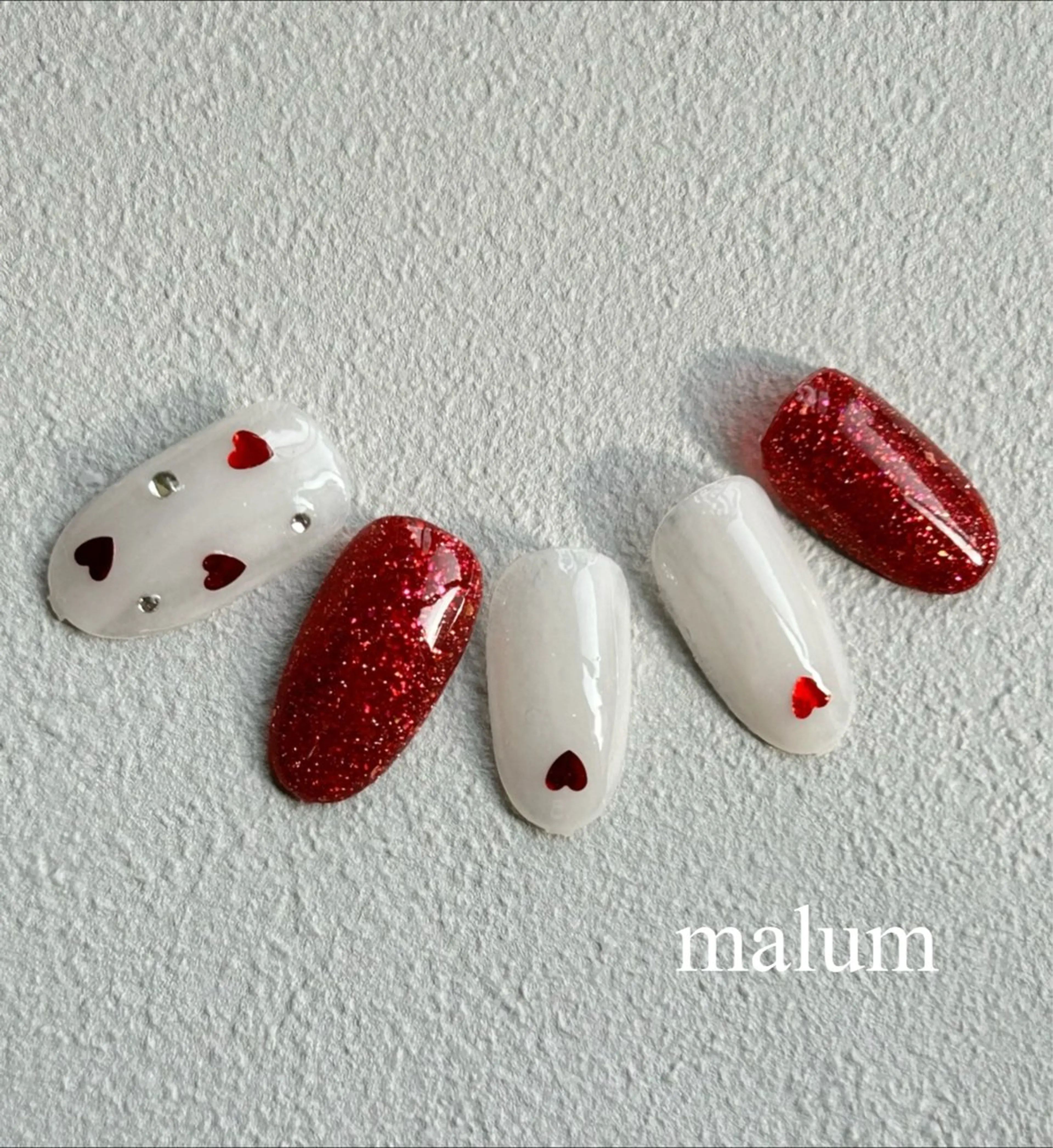 ネイル ハンドネイル malum nailのネイルデザイン