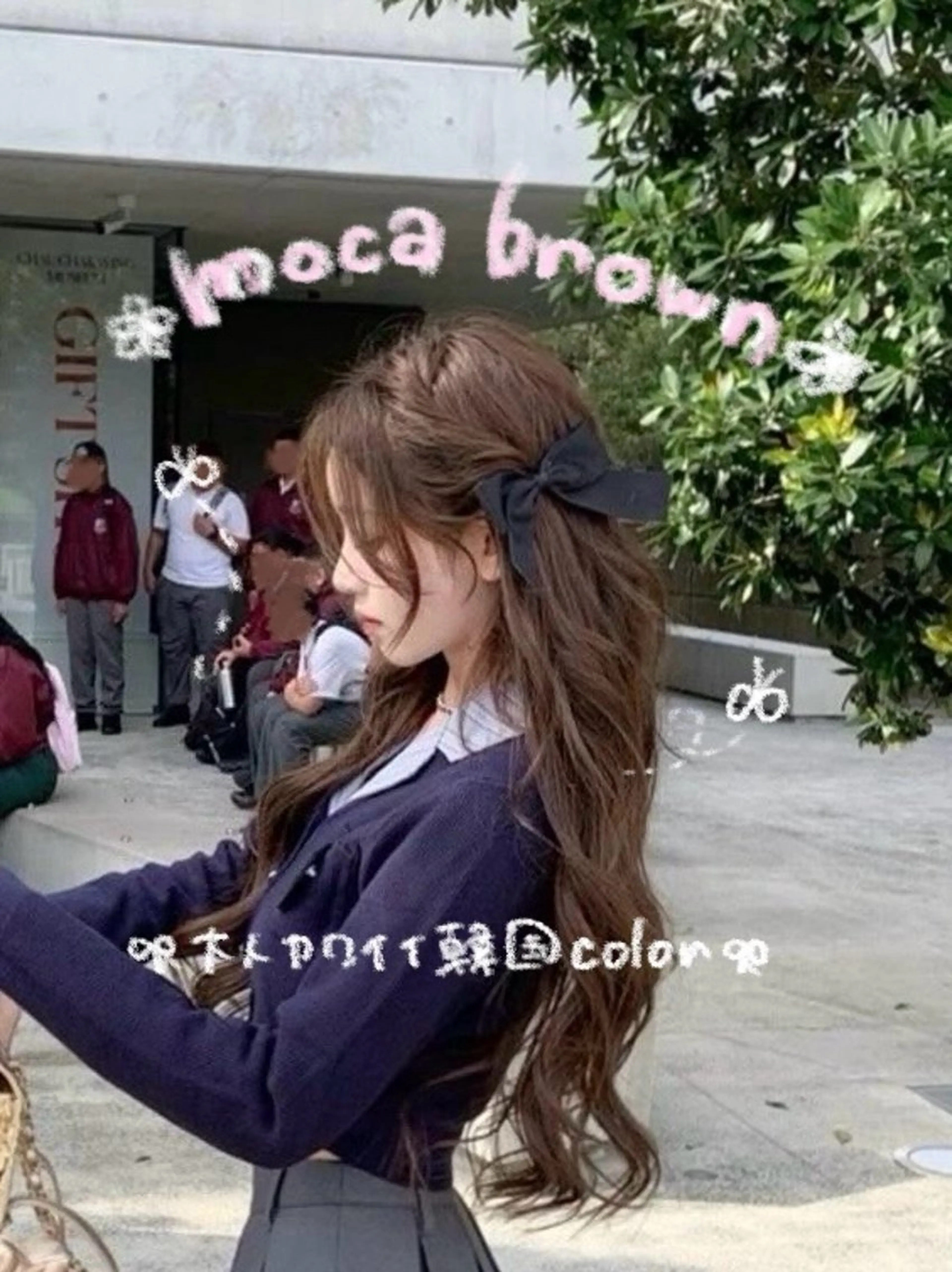 カラー 韓国透明感color 🤍sawako🏹のヘアスタイル