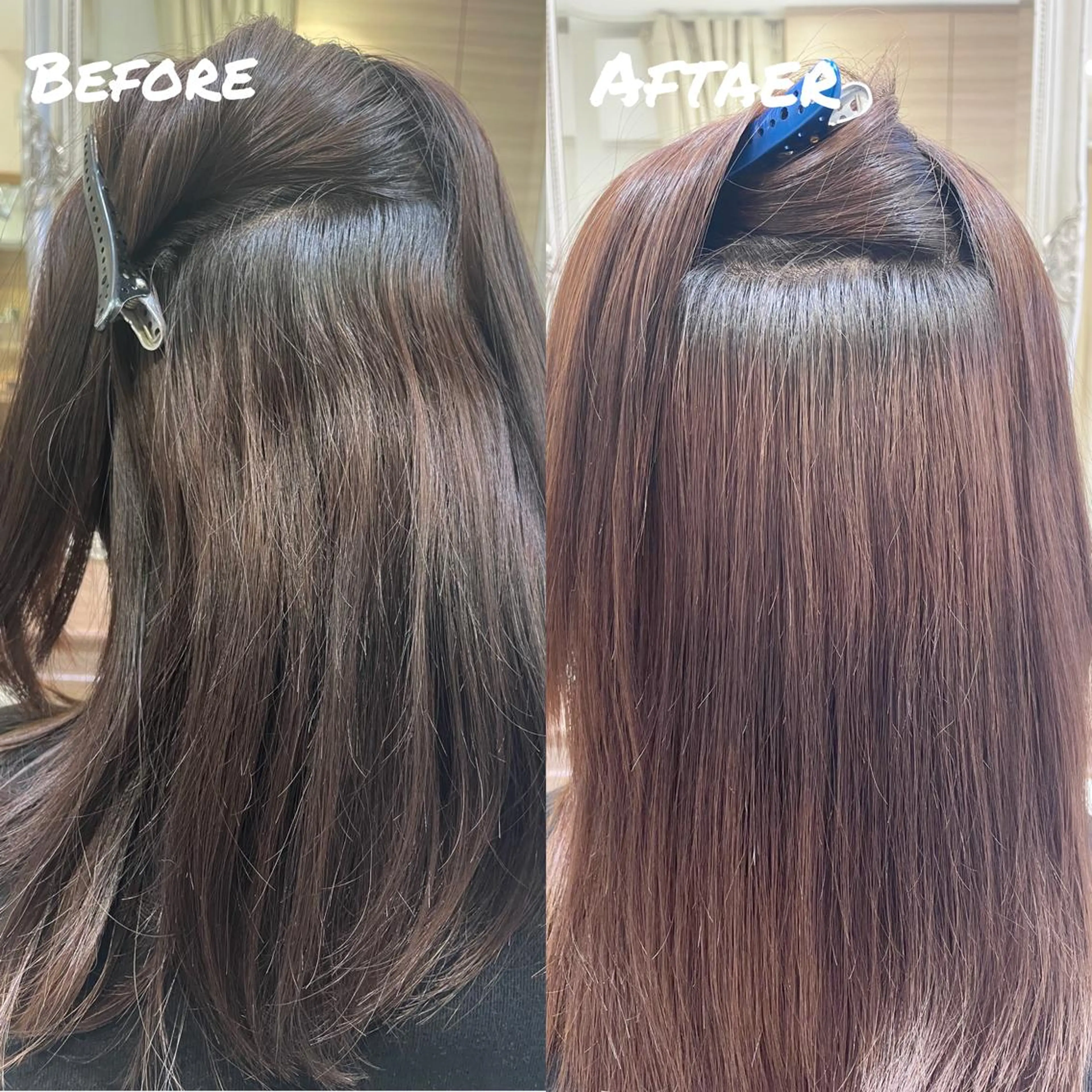 ミディアム 髪質改善 トリートメント Armony青山店 松原大斗のヘアスタイル