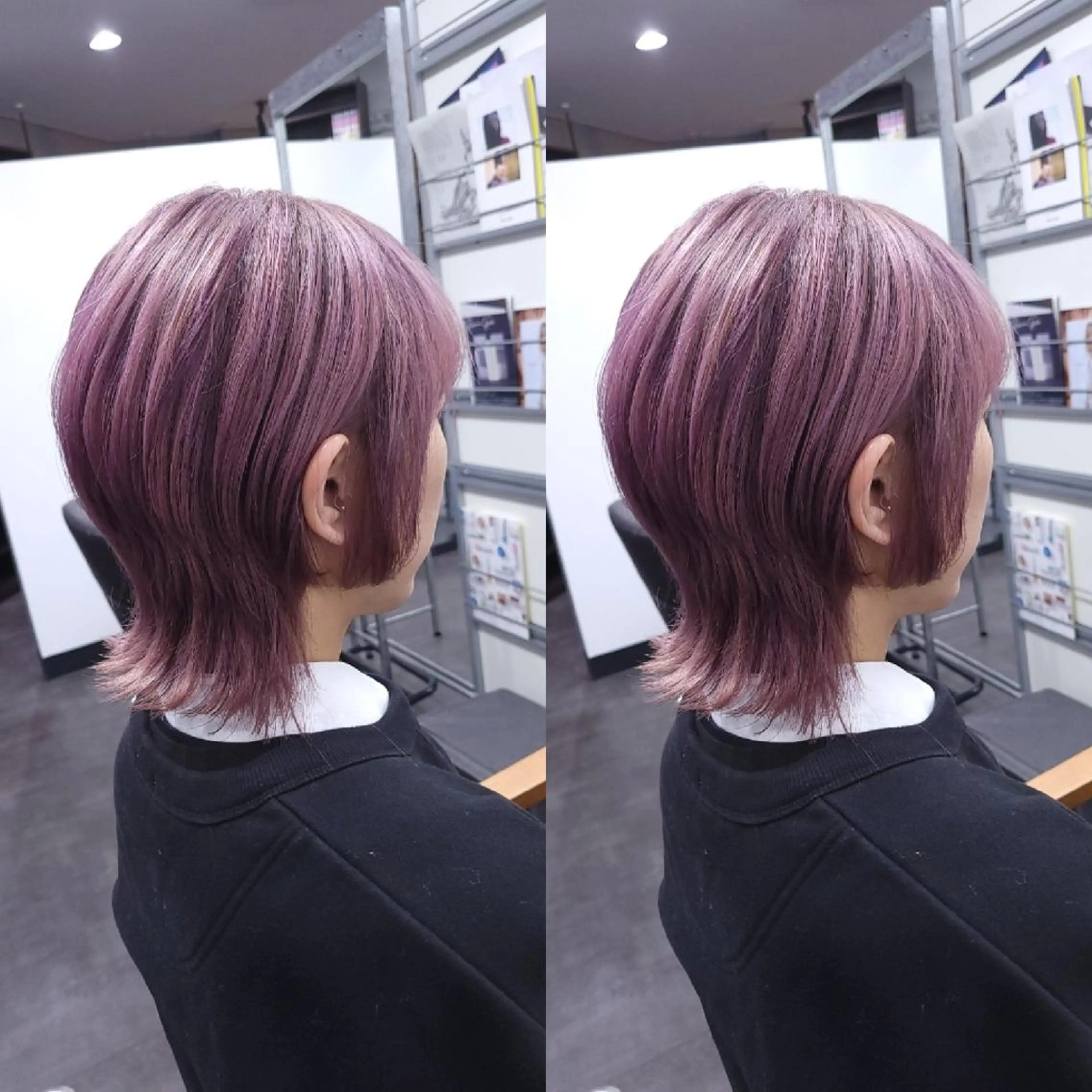 ショート ヘアカラー トリートメント U&i所属・平田 広大のヘアスタイル