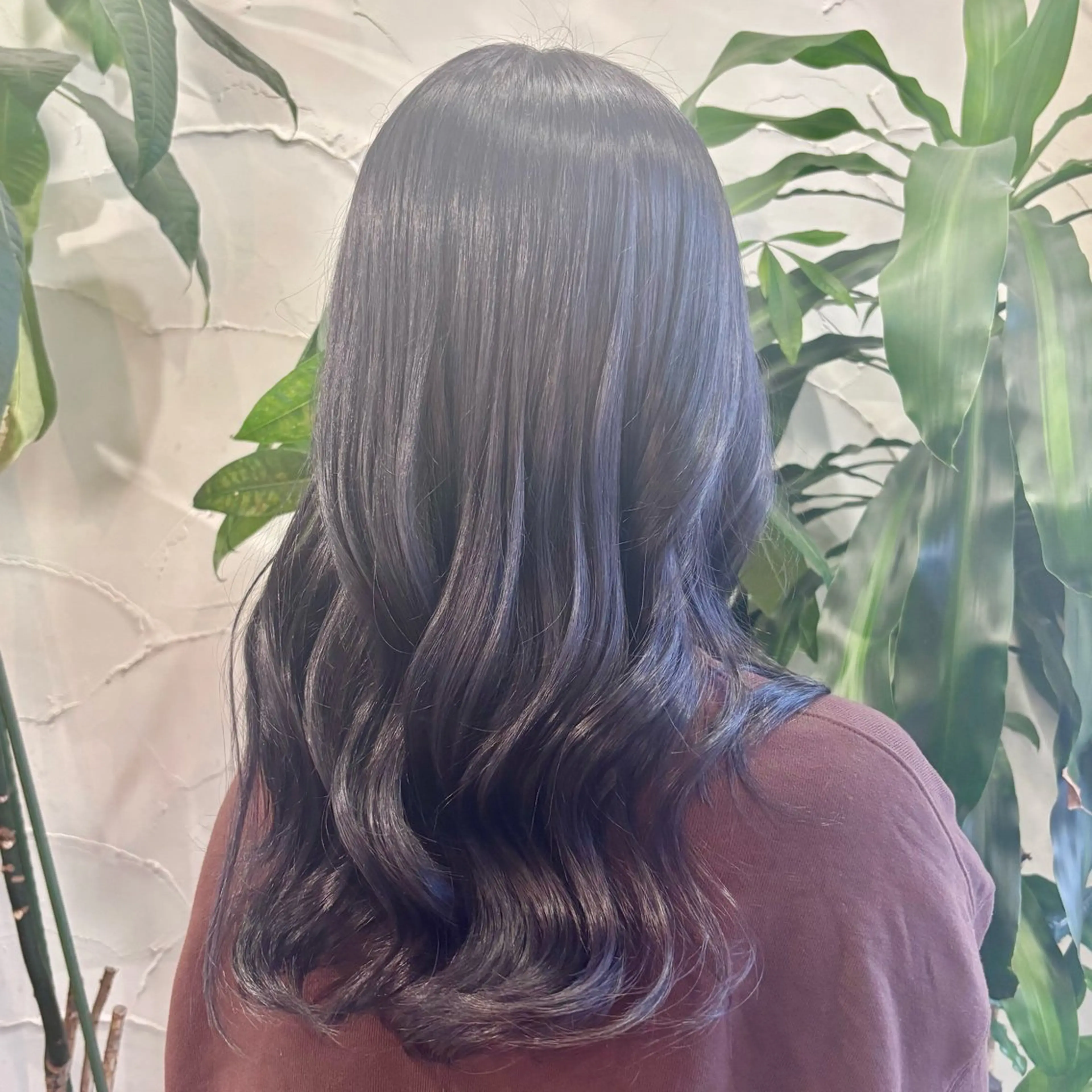ロング 倉爪 歩実のヘアスタイル