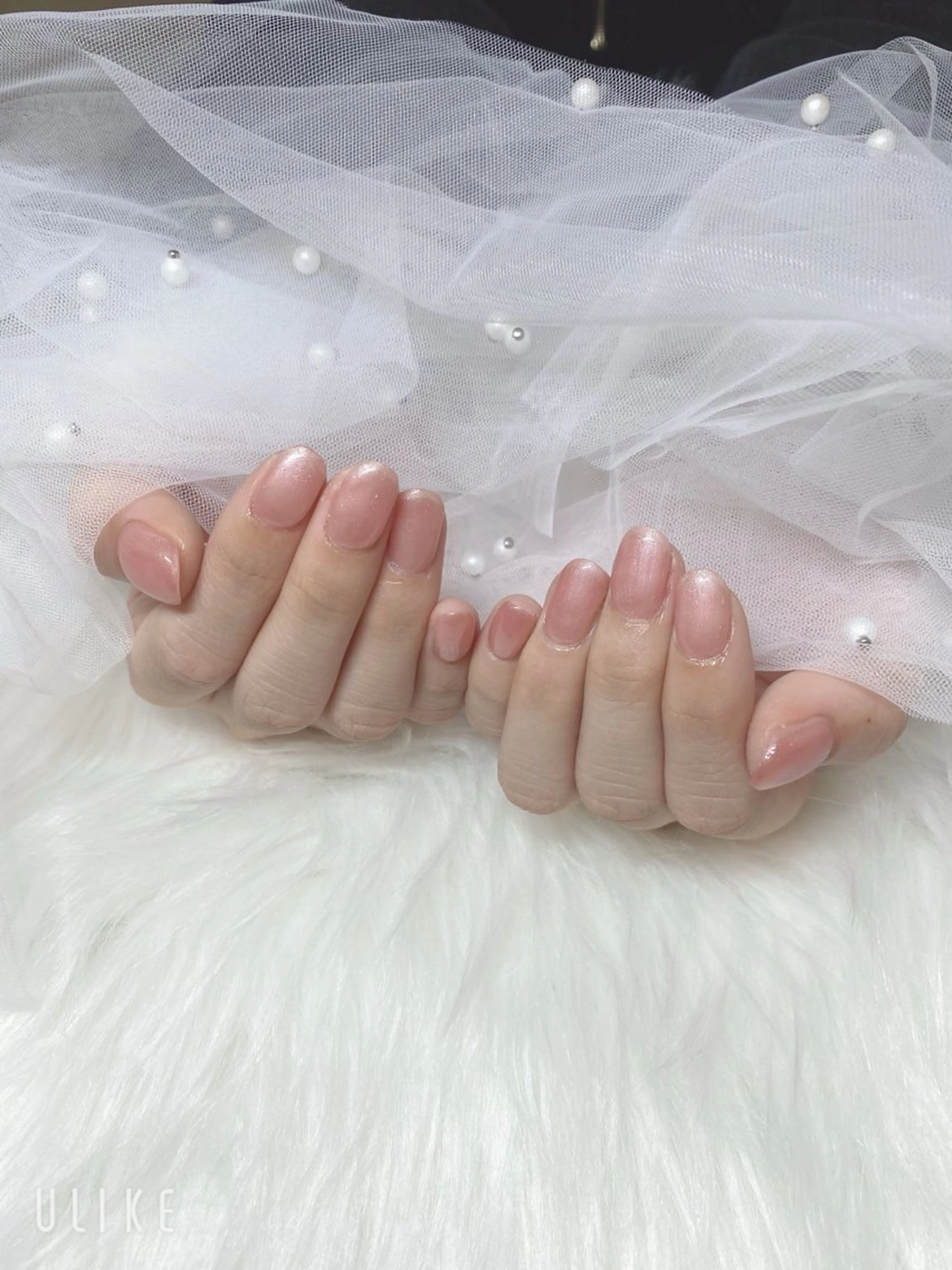 ネイル キラキラネイル ピンク 春ネイル aba nail 🤍 yunaのネイルデザイン