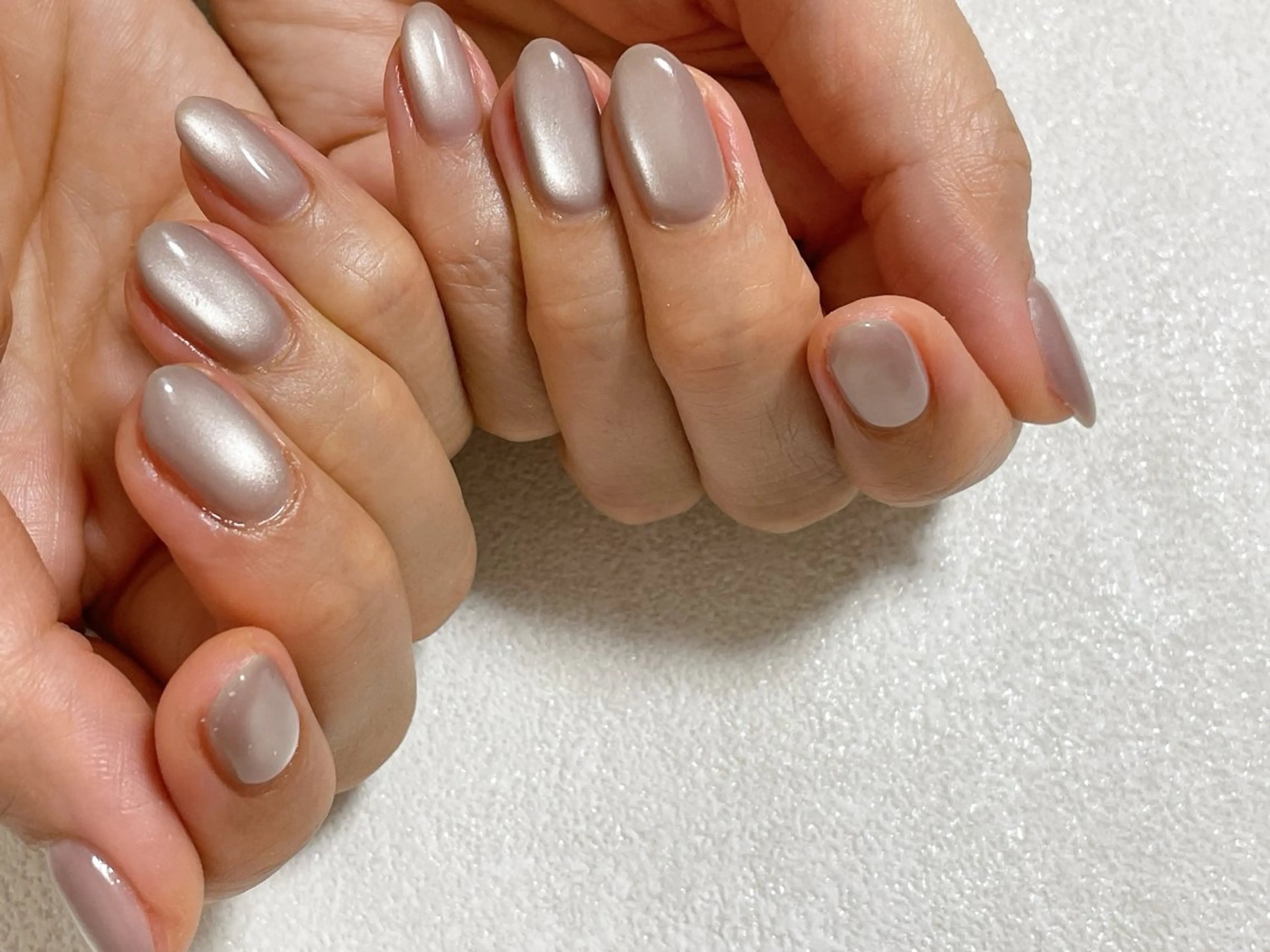 ネイル オーロラネイル フットネイル フレンチネイル ジェルネイル マグネットネイル ハンドネイル Mogu nail 二子玉川のネイルデザイン