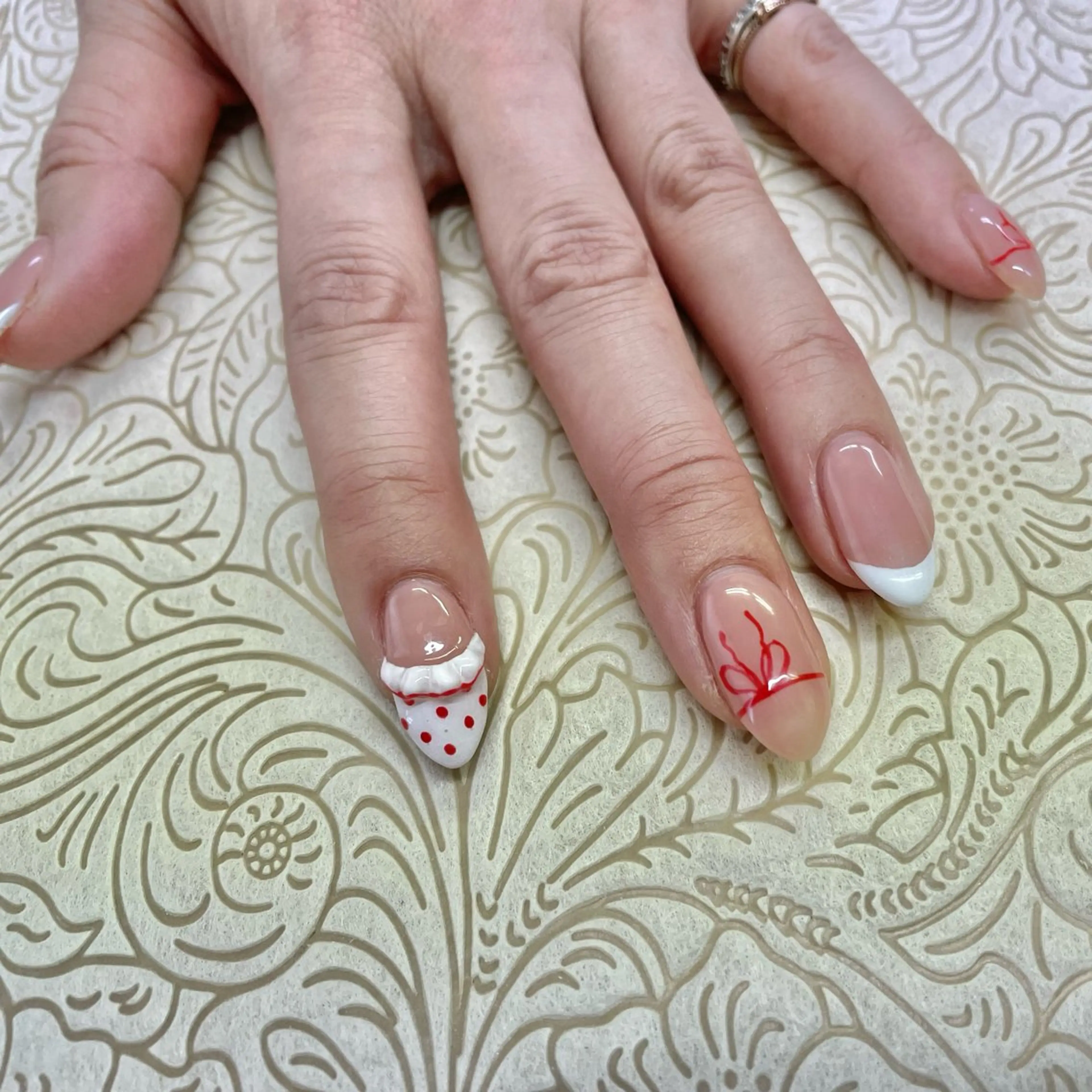 ネイル フラワーネイル precious nail room所属・precious nail  roomのネイルデザイン