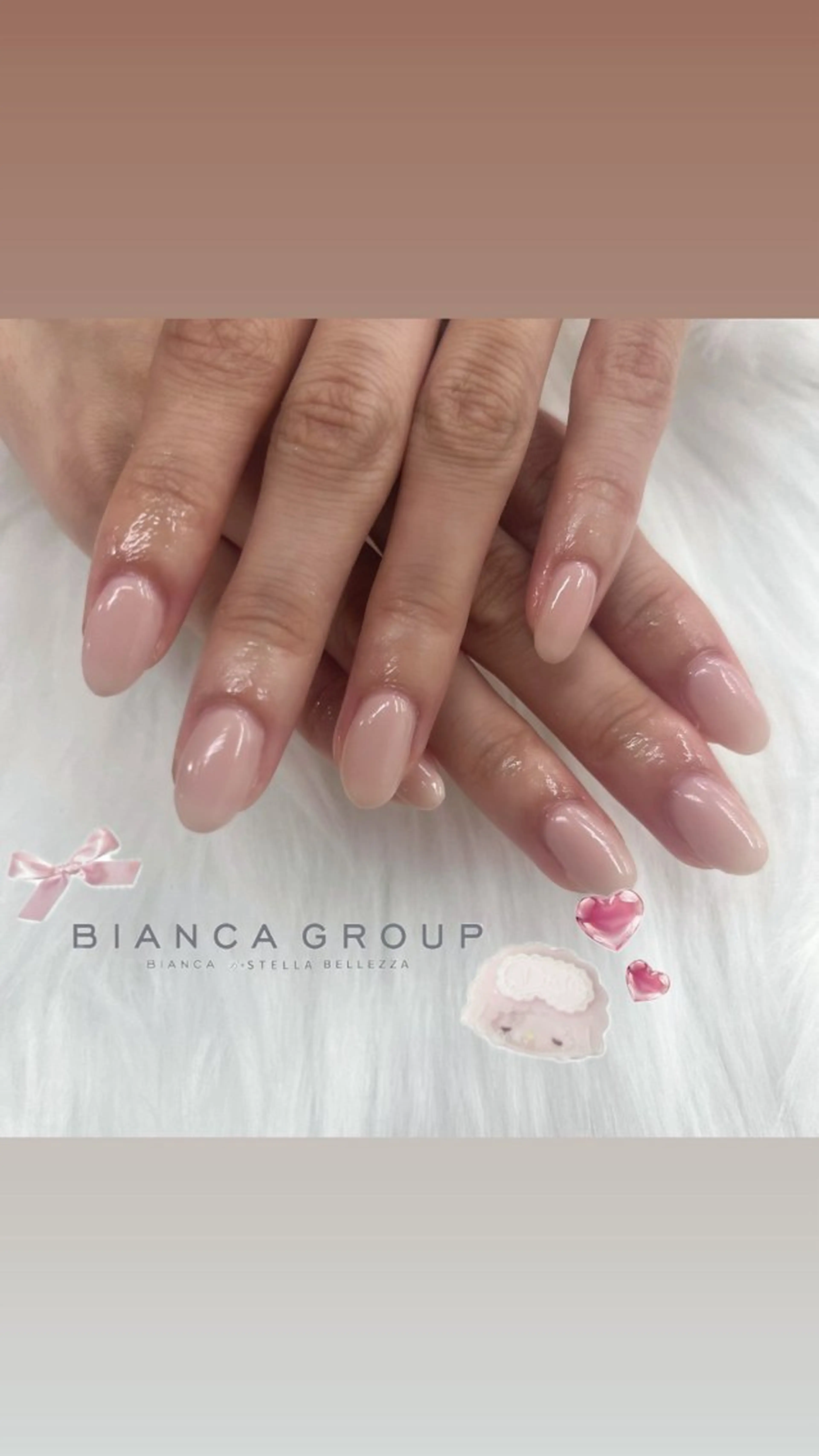 ネイル ハンドネイル Bianca 立川 Kouno ⭐️のネイルデザイン