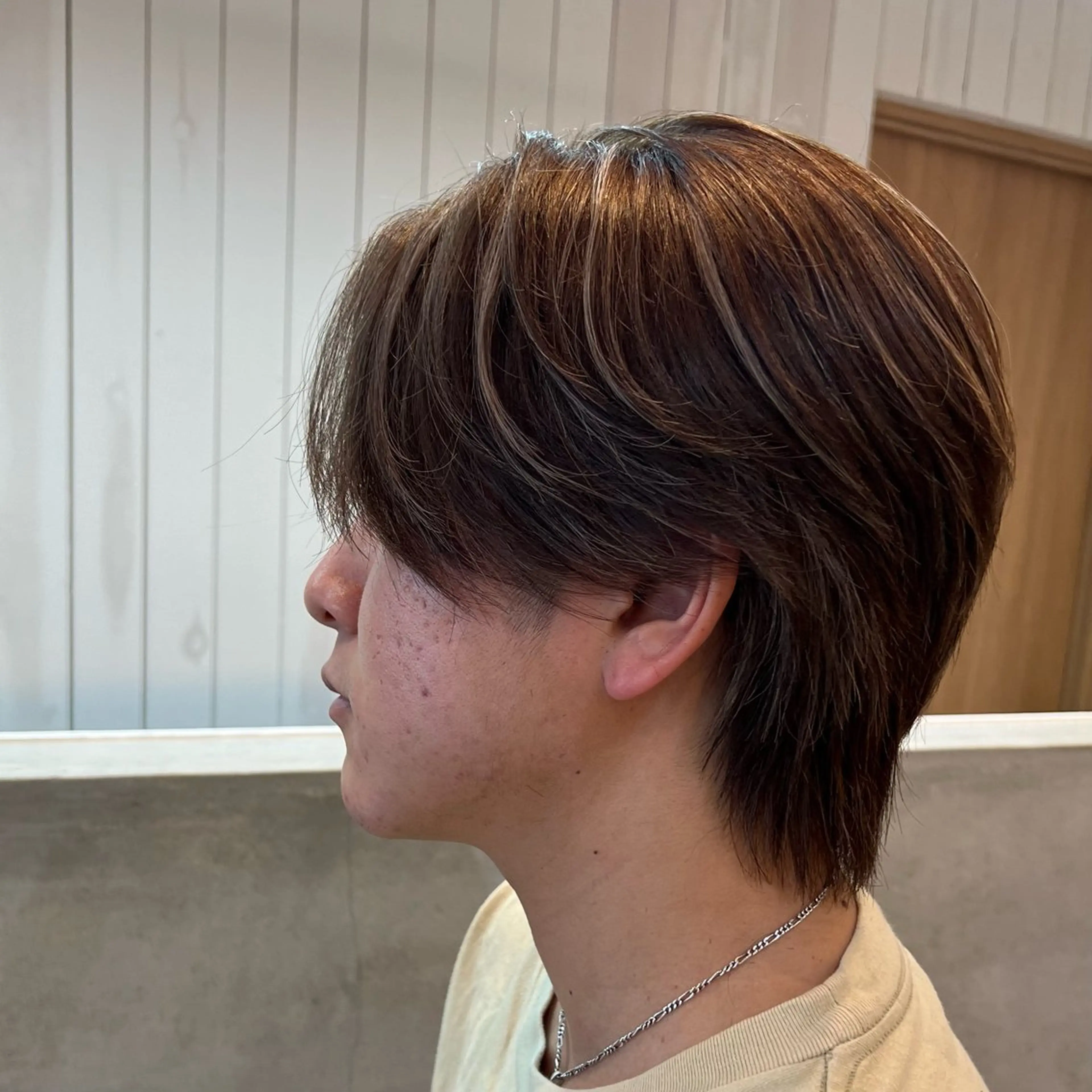 【女性目線のかっこいい立体感】カット＋ハイライト＋生オイルTR ¥11,500の写真