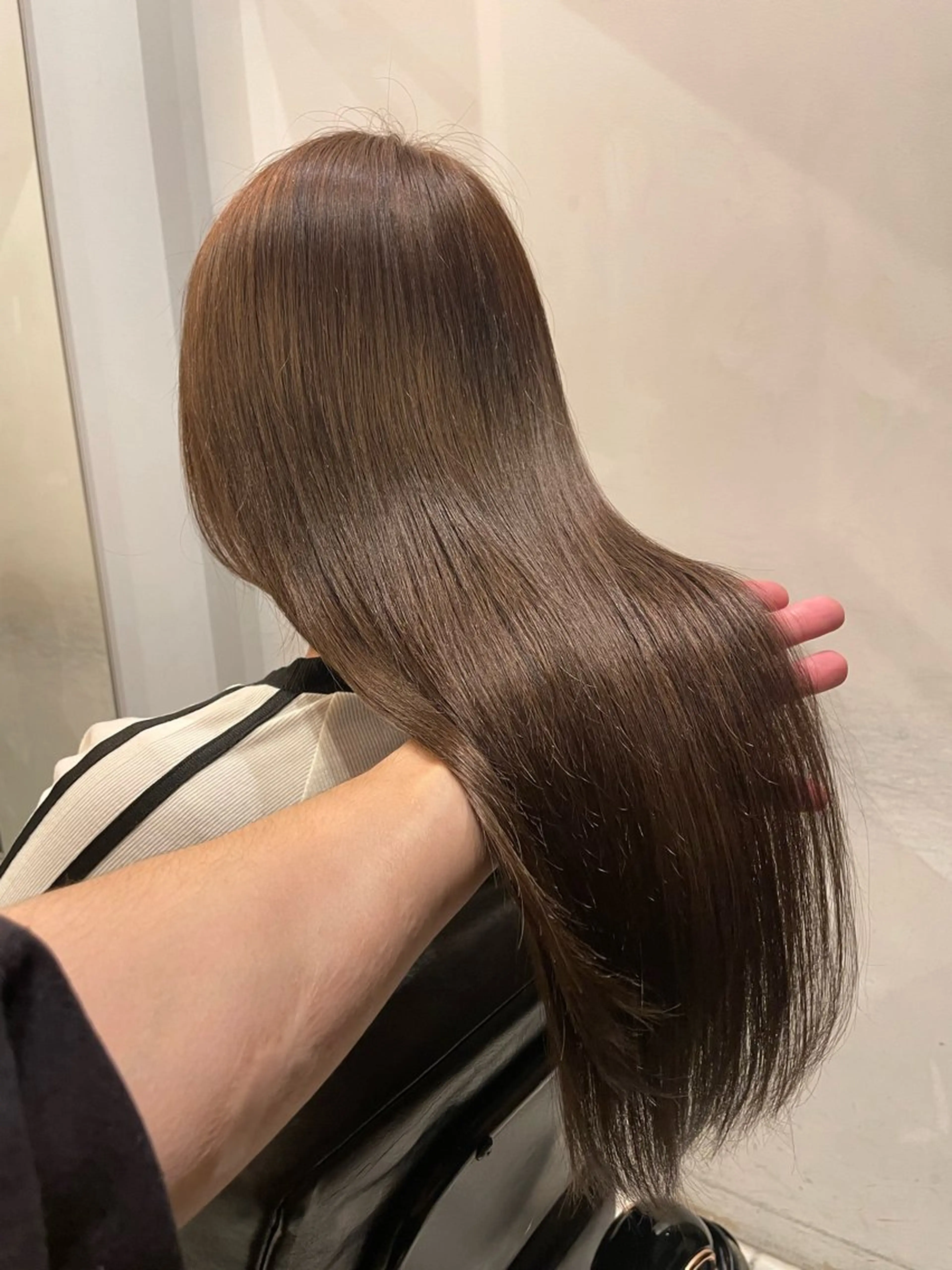 セミロング 髪質改善 トリートメント トリートメント Luxe表参道 髪質改善　奈良のヘアスタイル