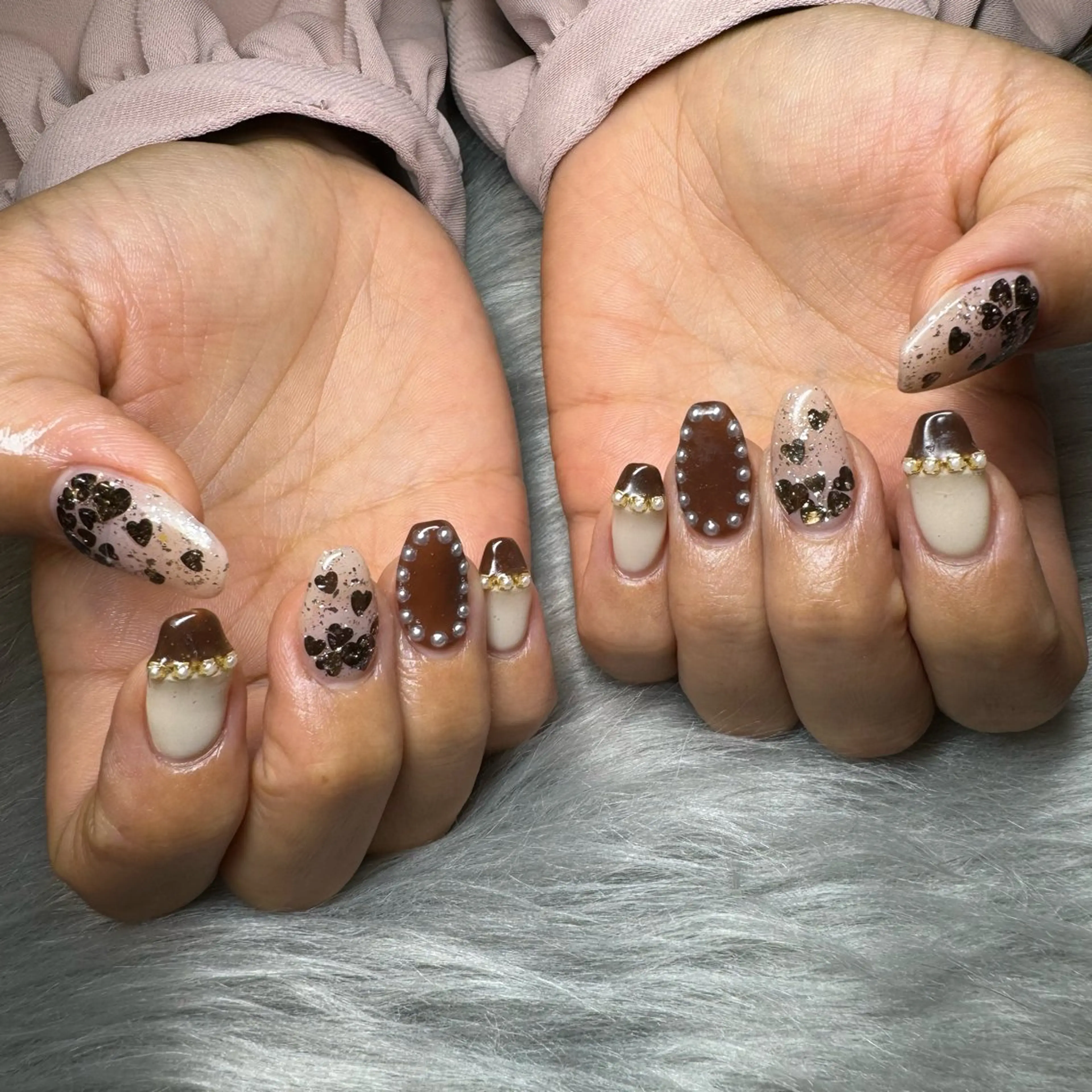 ネイル EARTH守谷店所属・🩶EARTH守谷店 YURA🦋のネイルデザイン