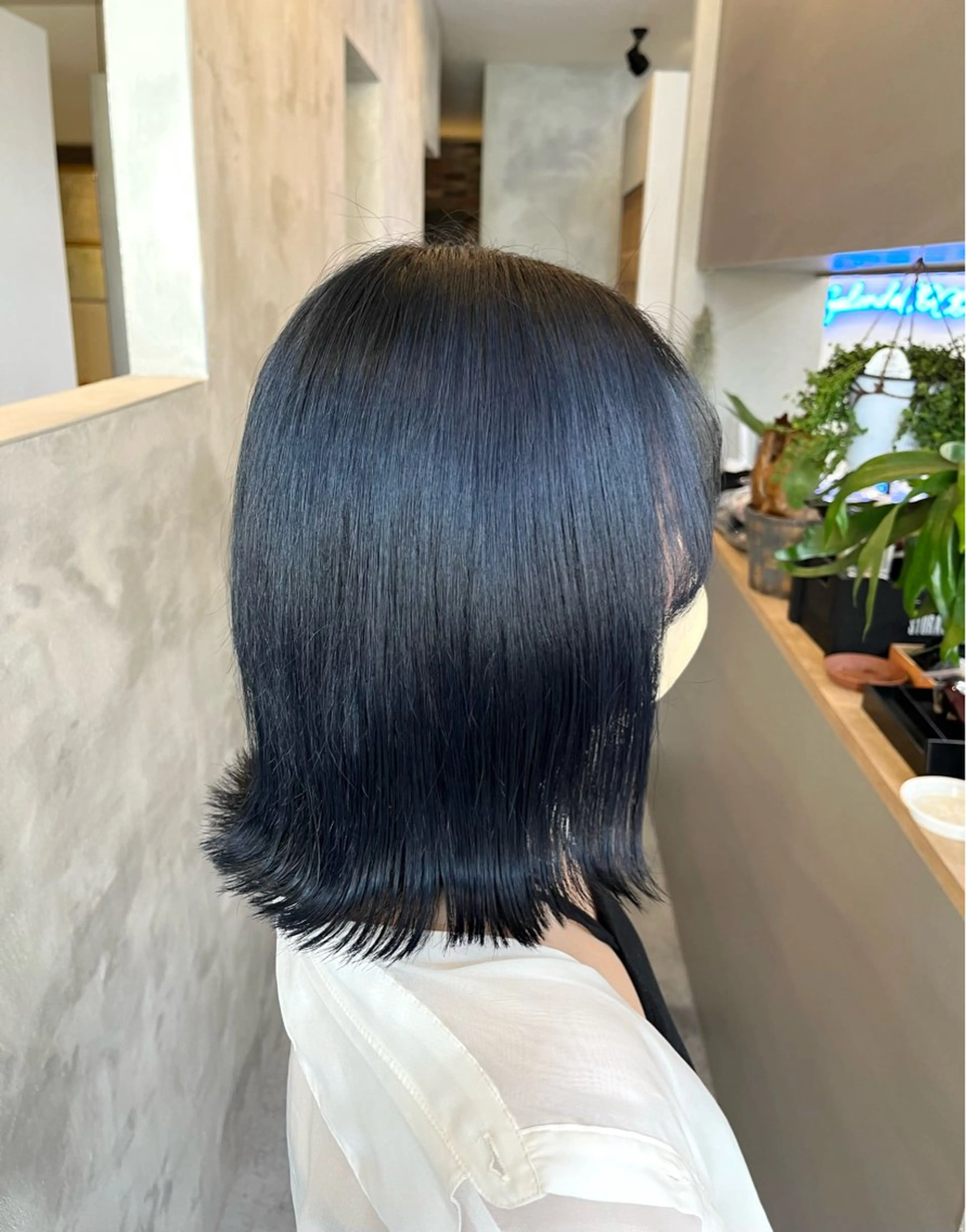 ミディアム カラー Yu kaのヘアスタイル
