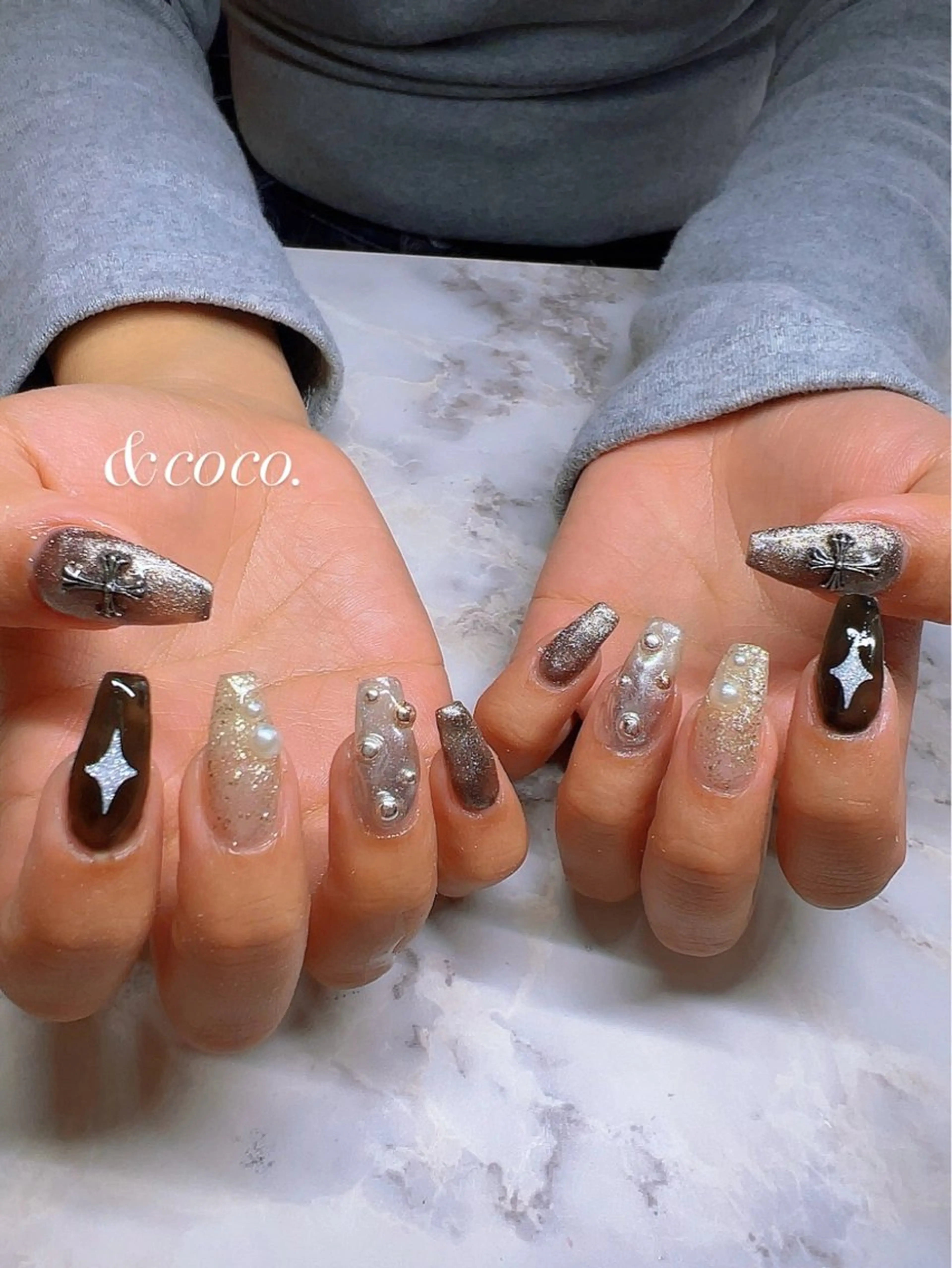 ネイル ハンドネイル ＆coco.所属・＆ coco.のネイルデザイン